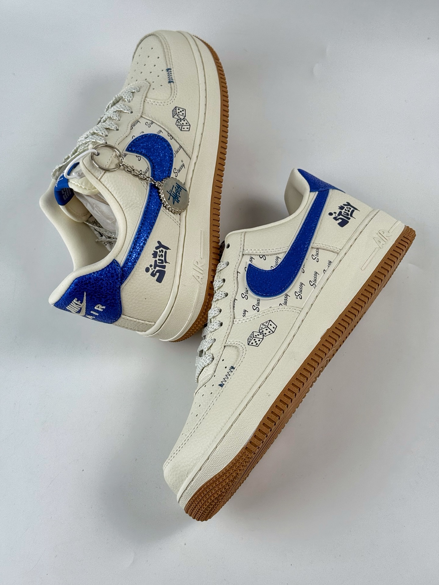 Nike Air Force 1 Low 07 x Stussy 米蓝满天星  KJ1688-006