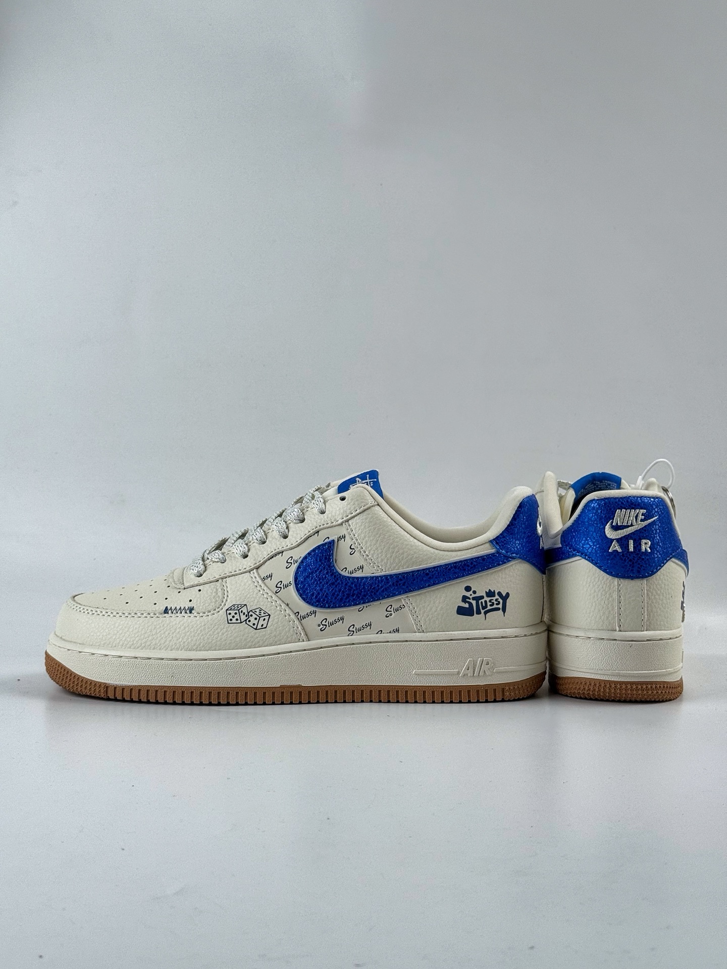 Nike Air Force 1 Low 07 x Stussy 米蓝满天星  KJ1688-006