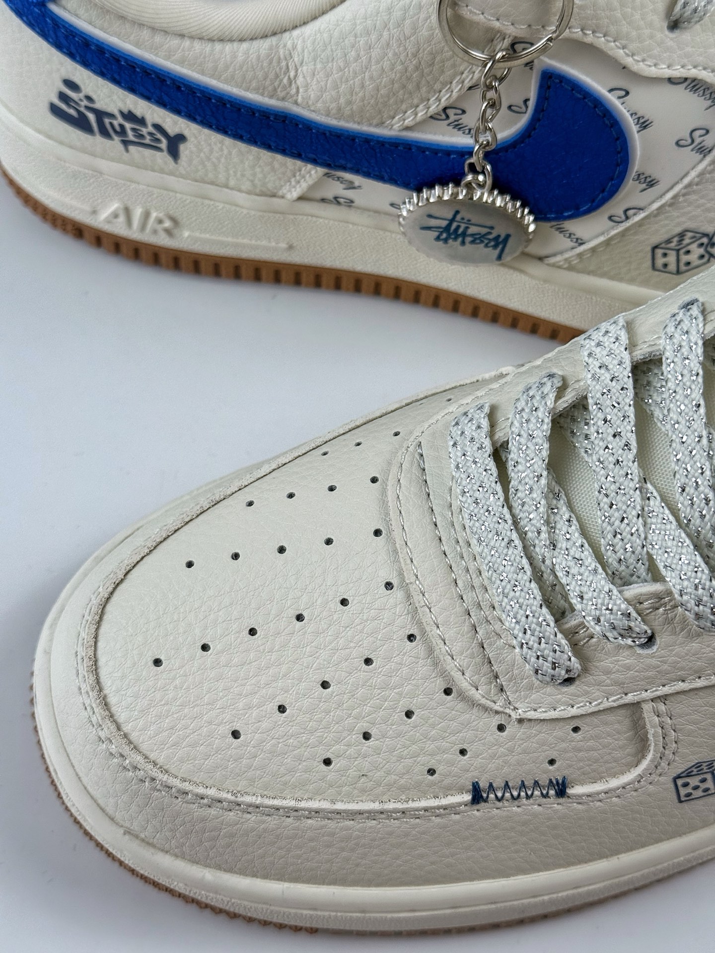 Nike Air Force 1 Low 07 x Stussy 米蓝满天星  KJ1688-006