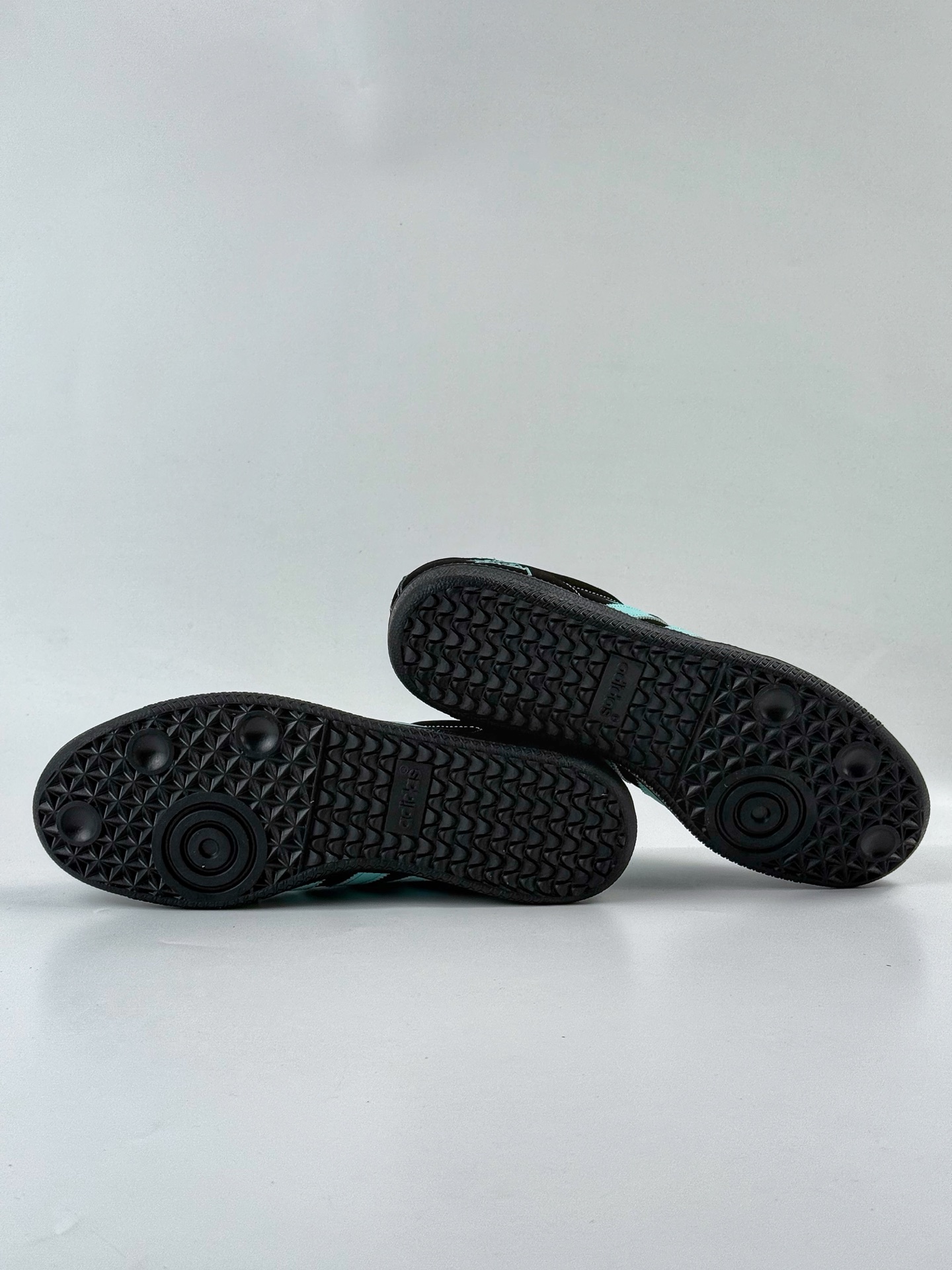 adidoriginals Samba OG x Stussy 黑蓝 桑巴舞系列复古经典轻便板鞋  DX0002