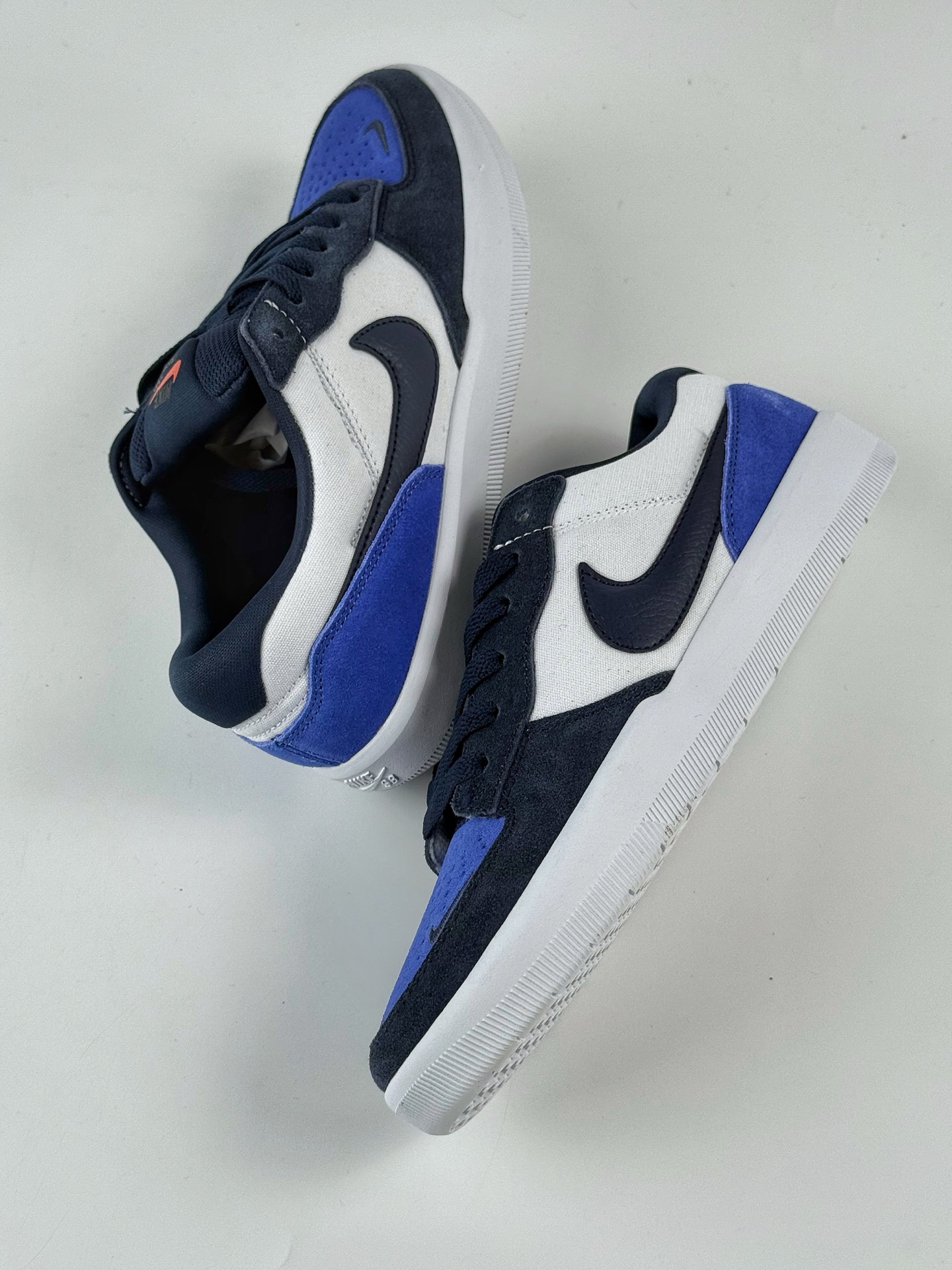 耐克Nike SB Force 58 纯原版本 硫化杯底 传统篮球风格  DV5477-401
