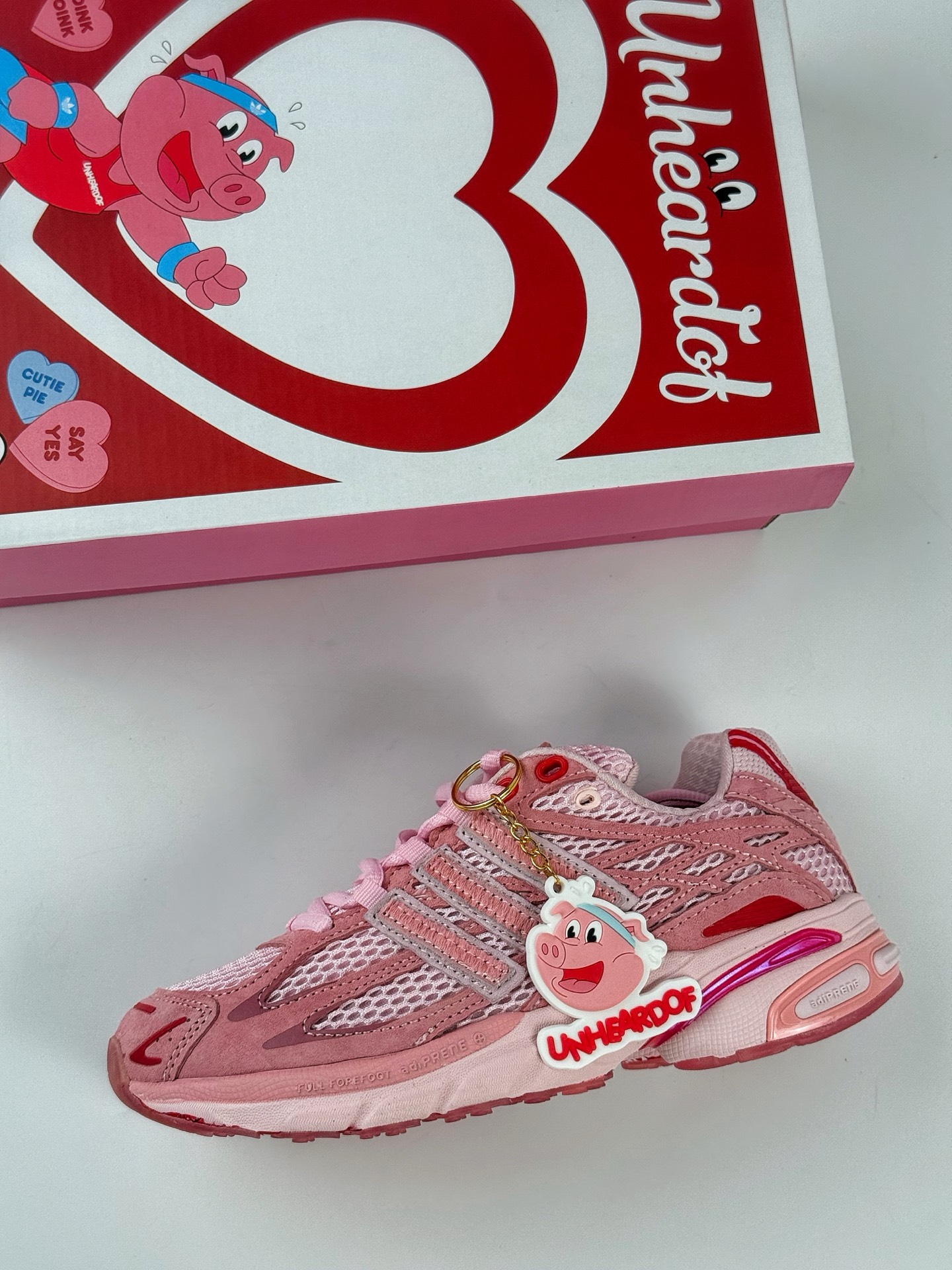 Unheardof x adidoriginals Adistar Cushion 3 “Captain Piggy” 粉红色 JS2974