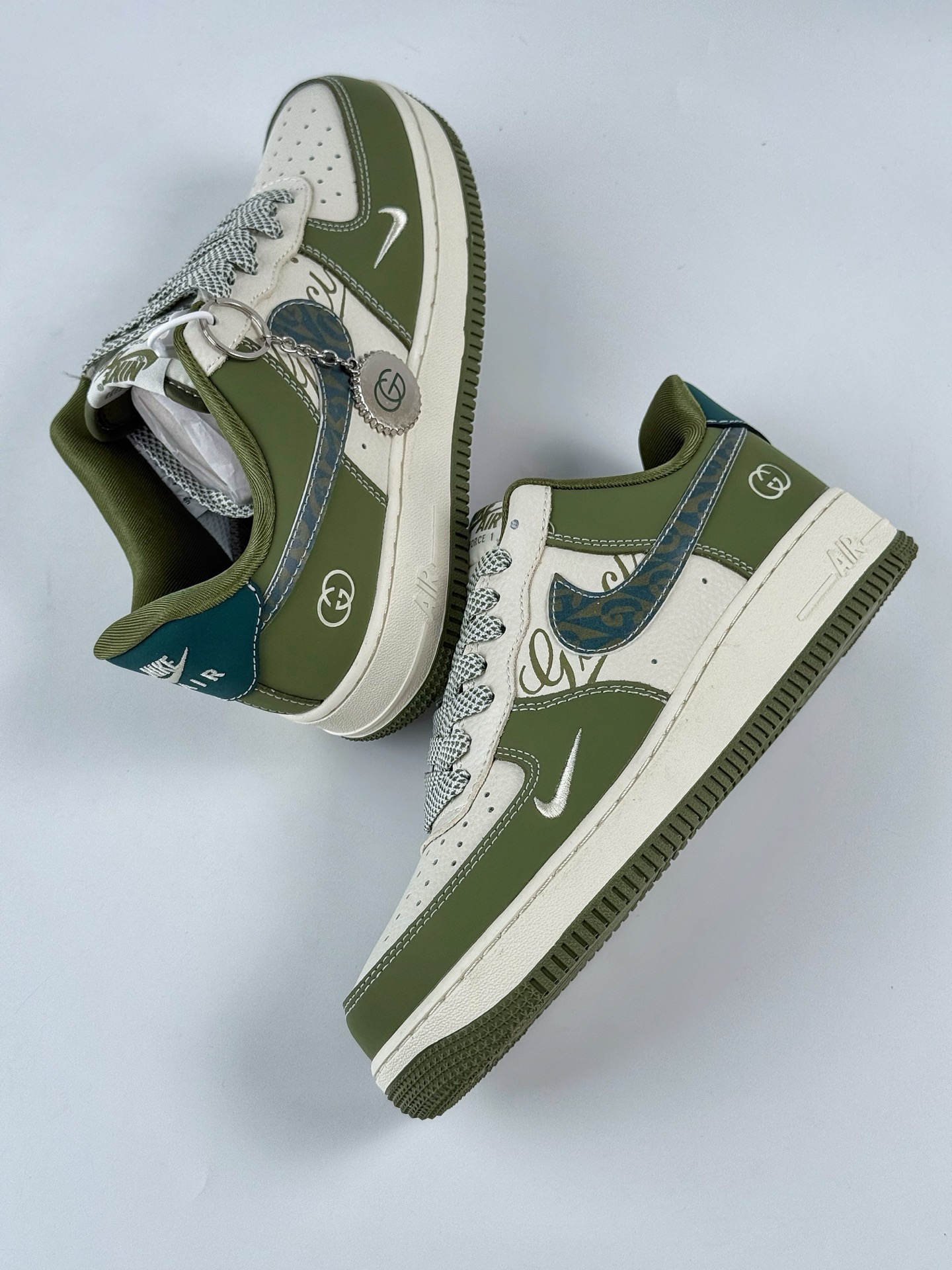 Nike Air Force 1 Low 07 x GUCCI 绿白小勾满天星 KK1988-094
