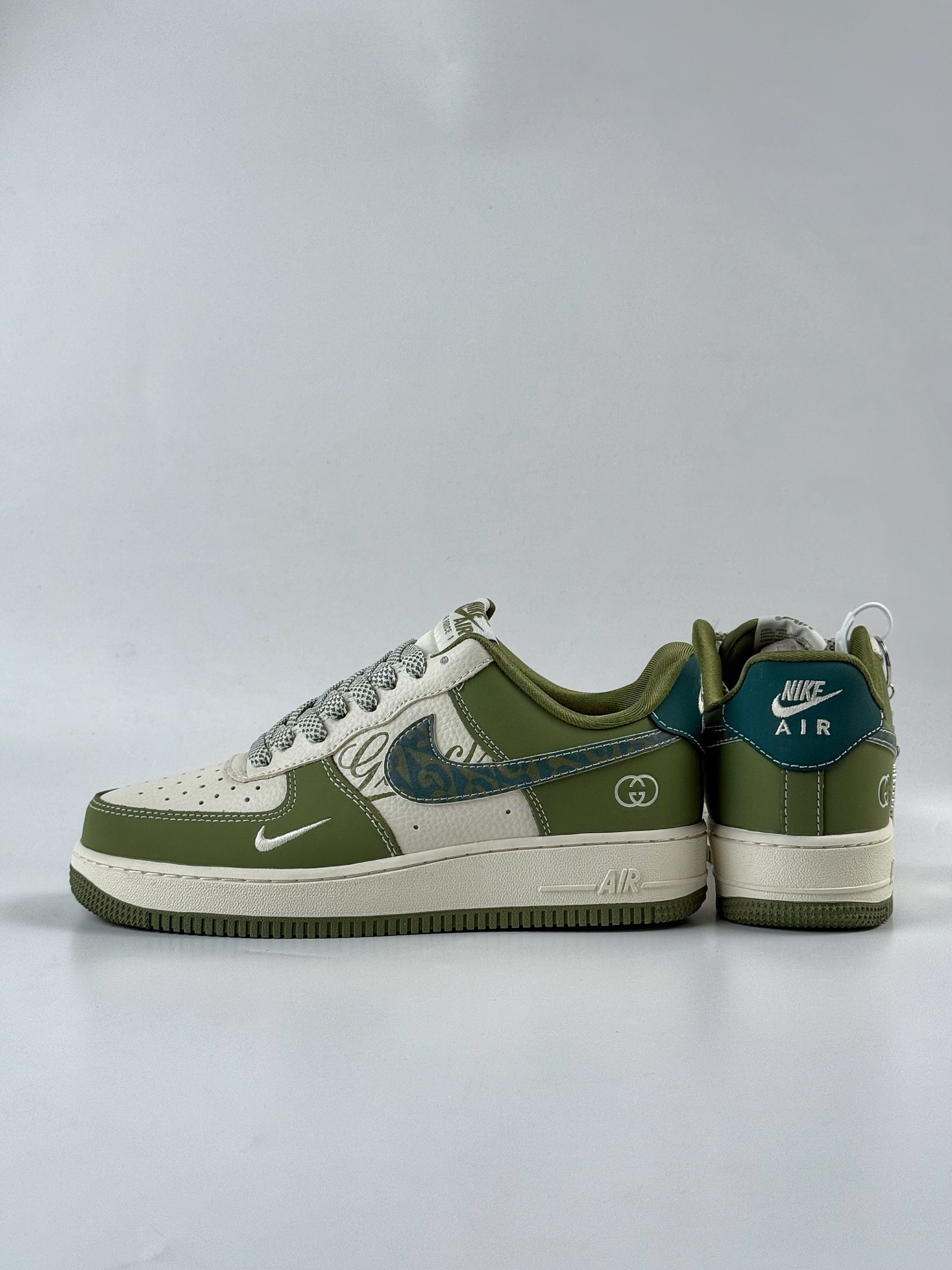 Nike Air Force 1 Low 07 x GUCCI 绿白小勾满天星 KK1988-094