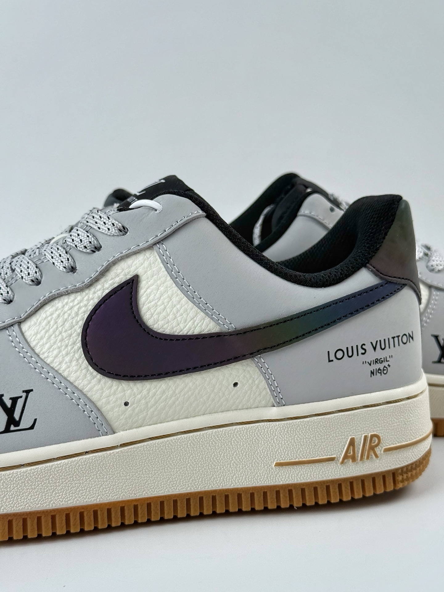 Nike Air Force 1 Low 07 x Louis Vuitton 灰白满天星  LW9279-020