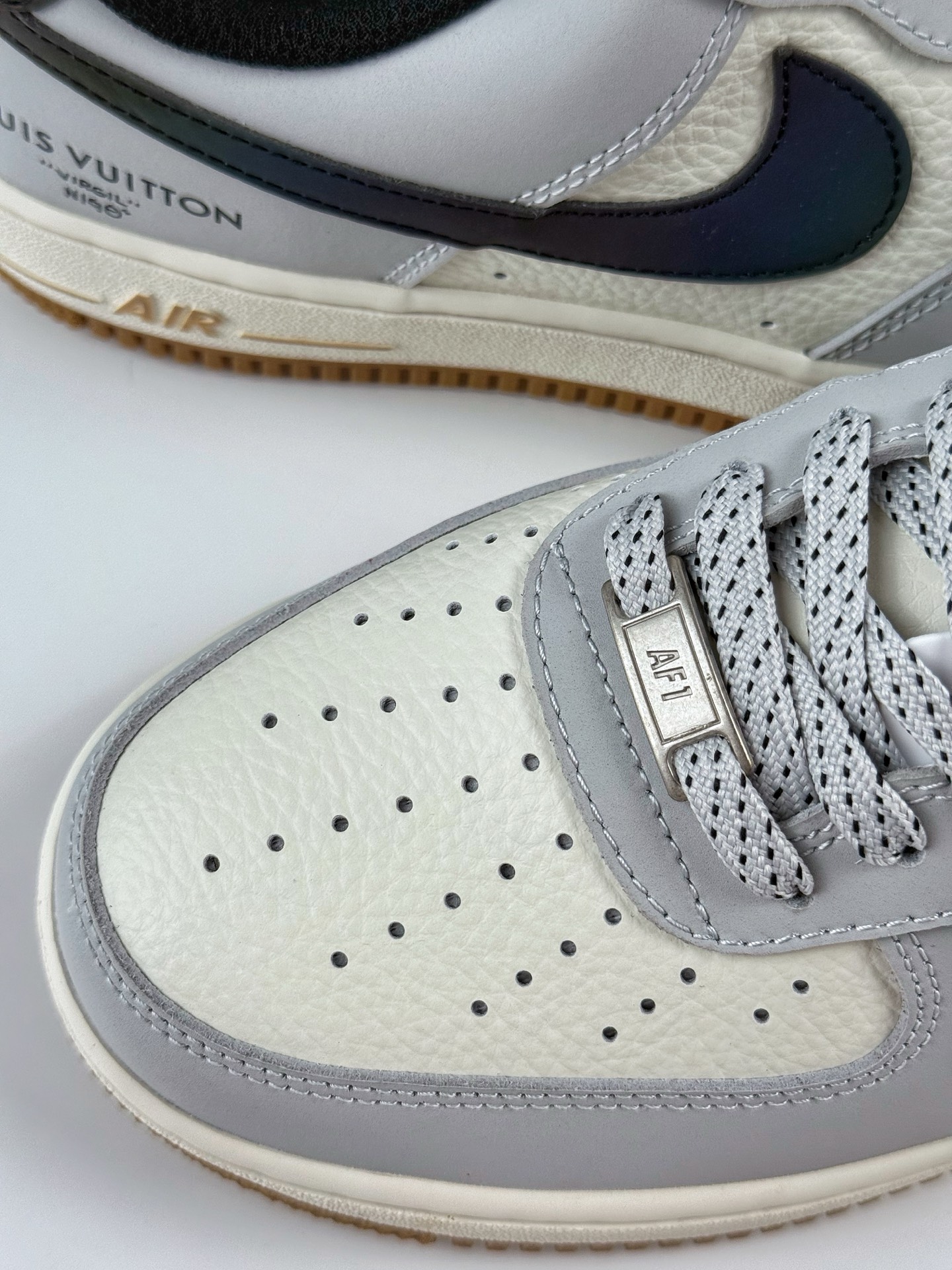 Nike Air Force 1 Low 07 x Louis Vuitton 灰白满天星  LW9279-020