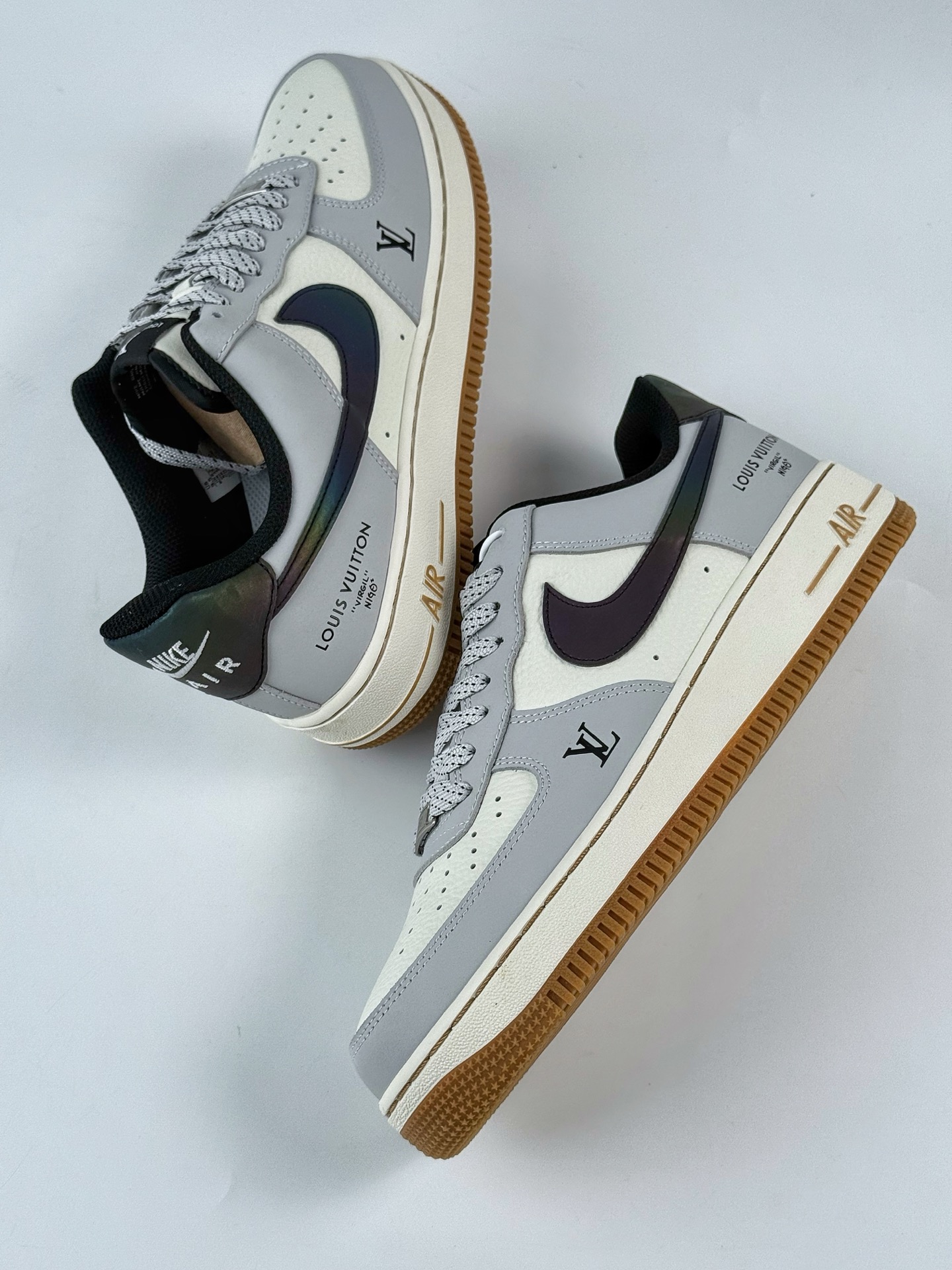 Nike Air Force 1 Low 07 x Louis Vuitton 灰白满天星  LW9279-020