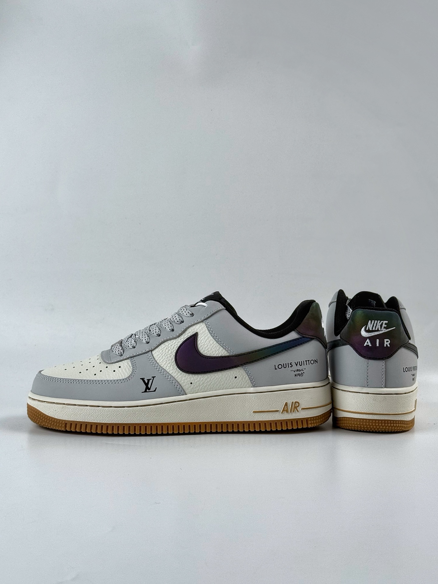 Nike Air Force 1 Low 07 x Louis Vuitton 灰白满天星  LW9279-020
