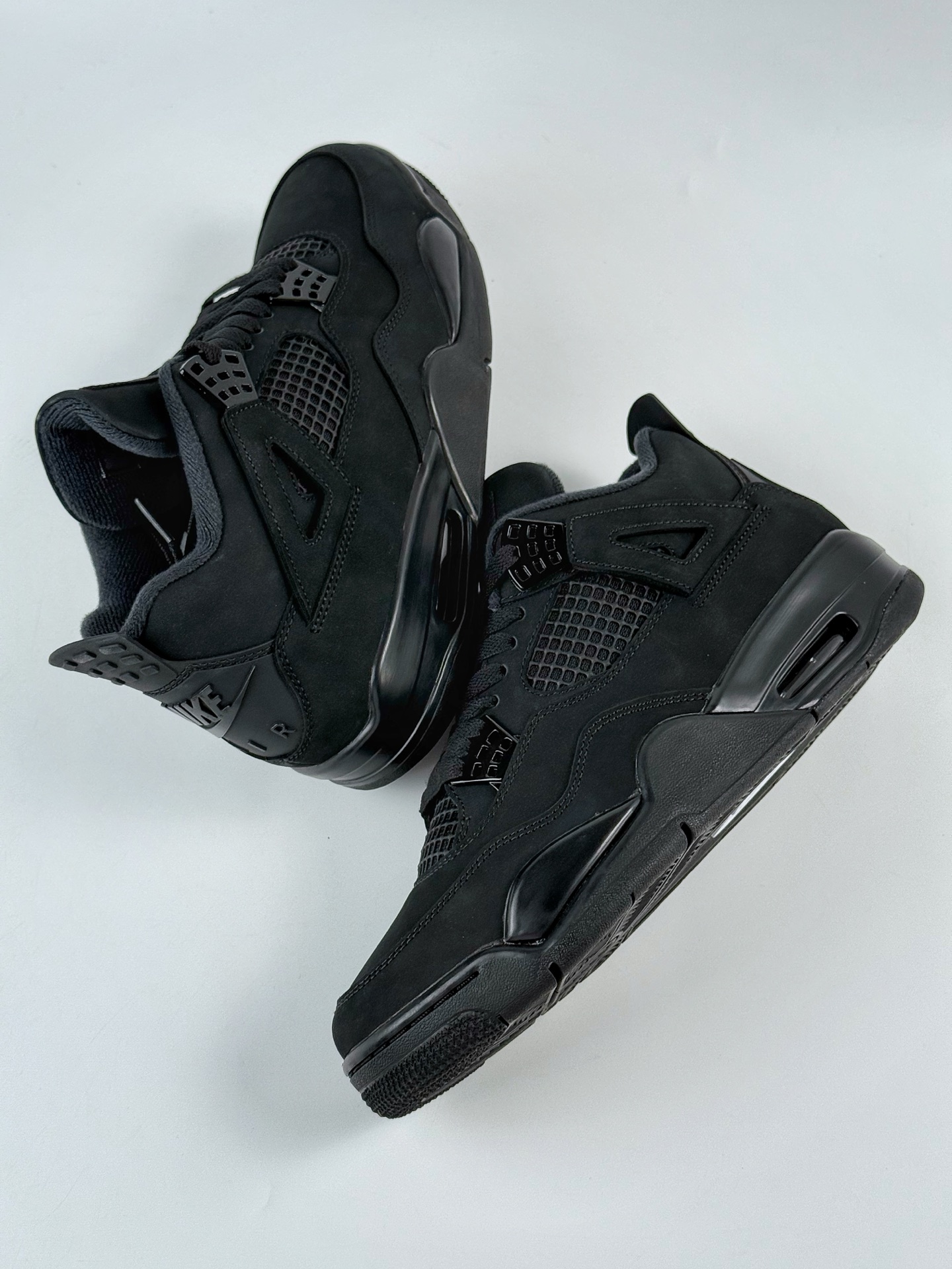 Nike Air Jordan 4 Retro 乔丹四代 “Black” 黑猫2025  FV5029-010