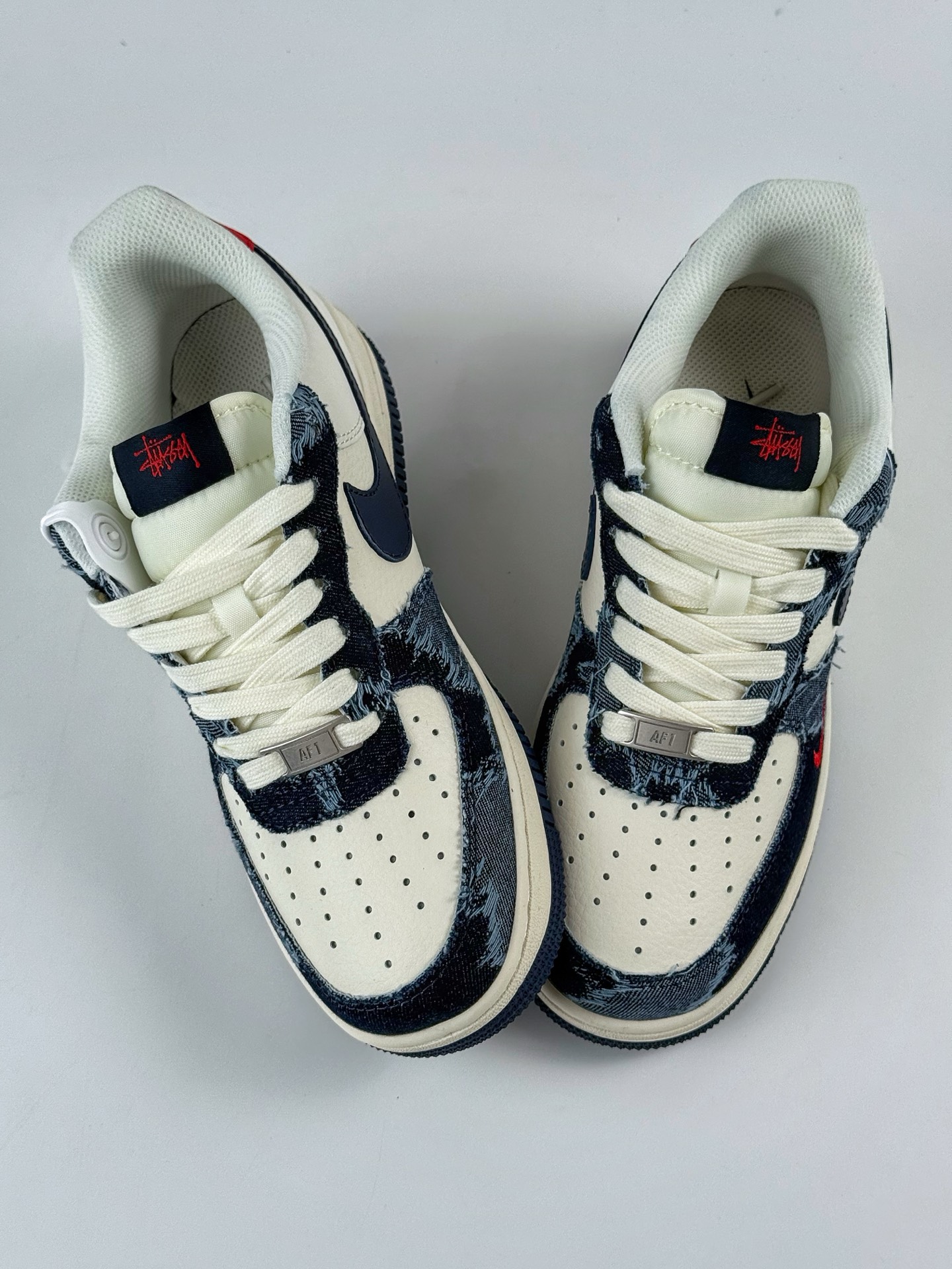 Nike Air Force 1 Low 07 x Stussy 黑白小勾  XS1958-579