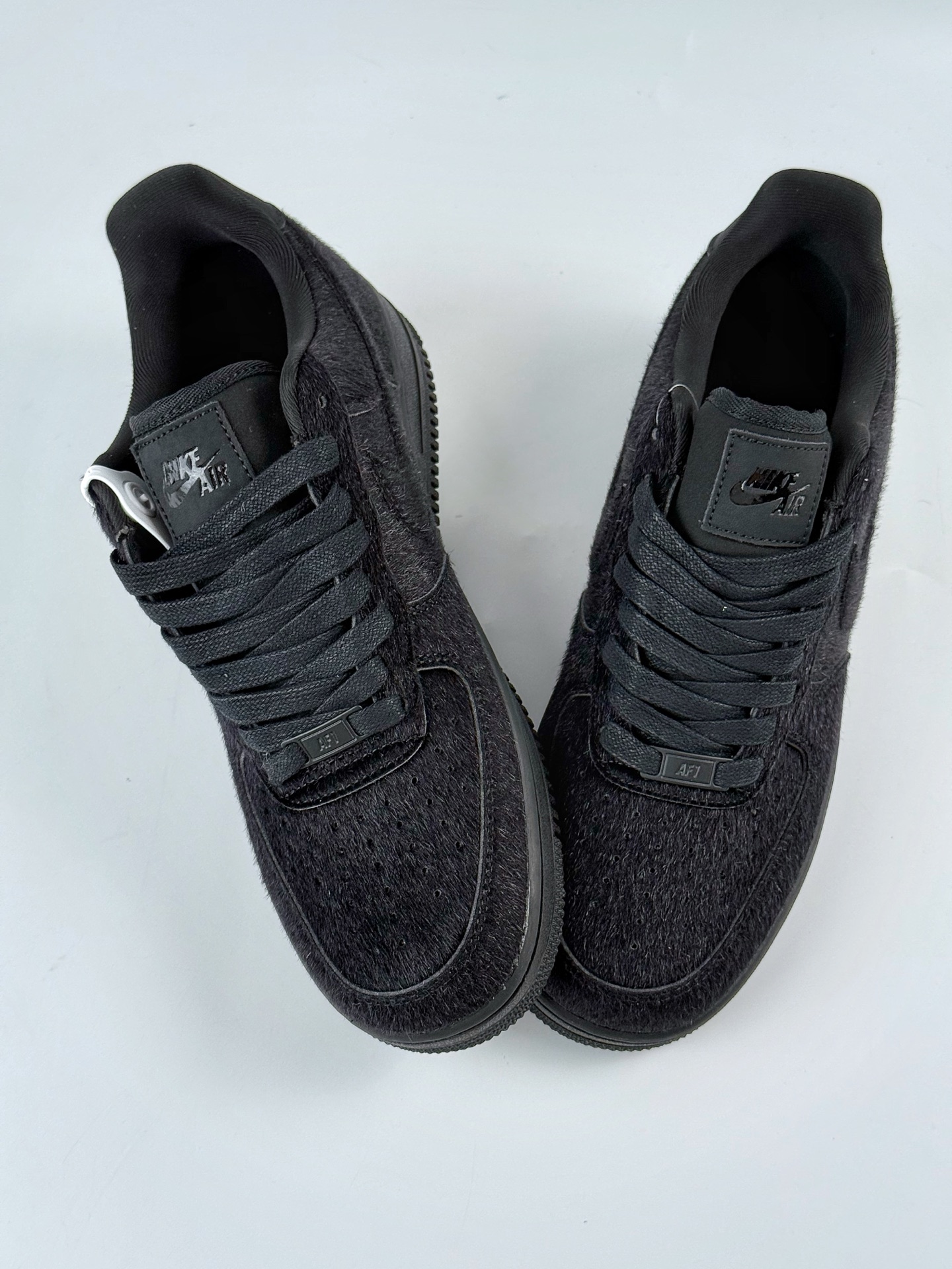 Nike Air Force 1 Low 07 纯黑绒毛 II7398-001