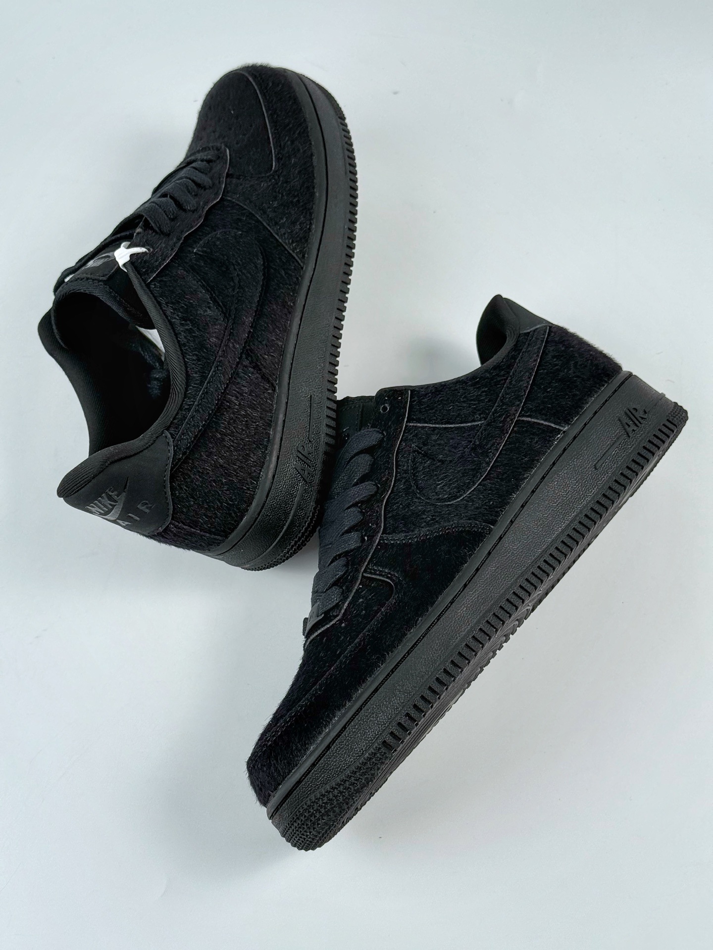 Nike Air Force 1 Low 07 纯黑绒毛 II7398-001