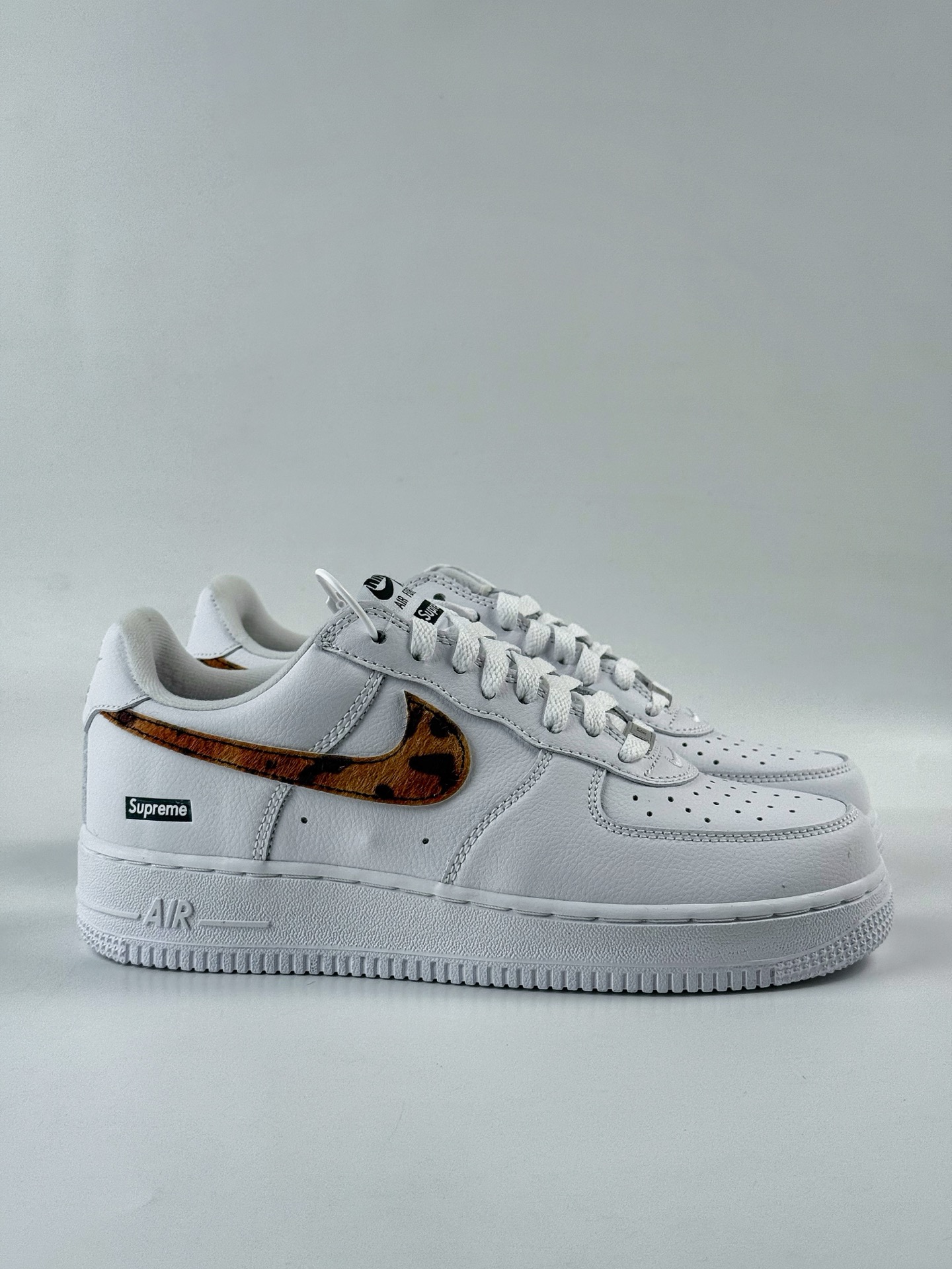 Nike Air Force 1 Low 07 x superme 豹纹白  IM3483-100