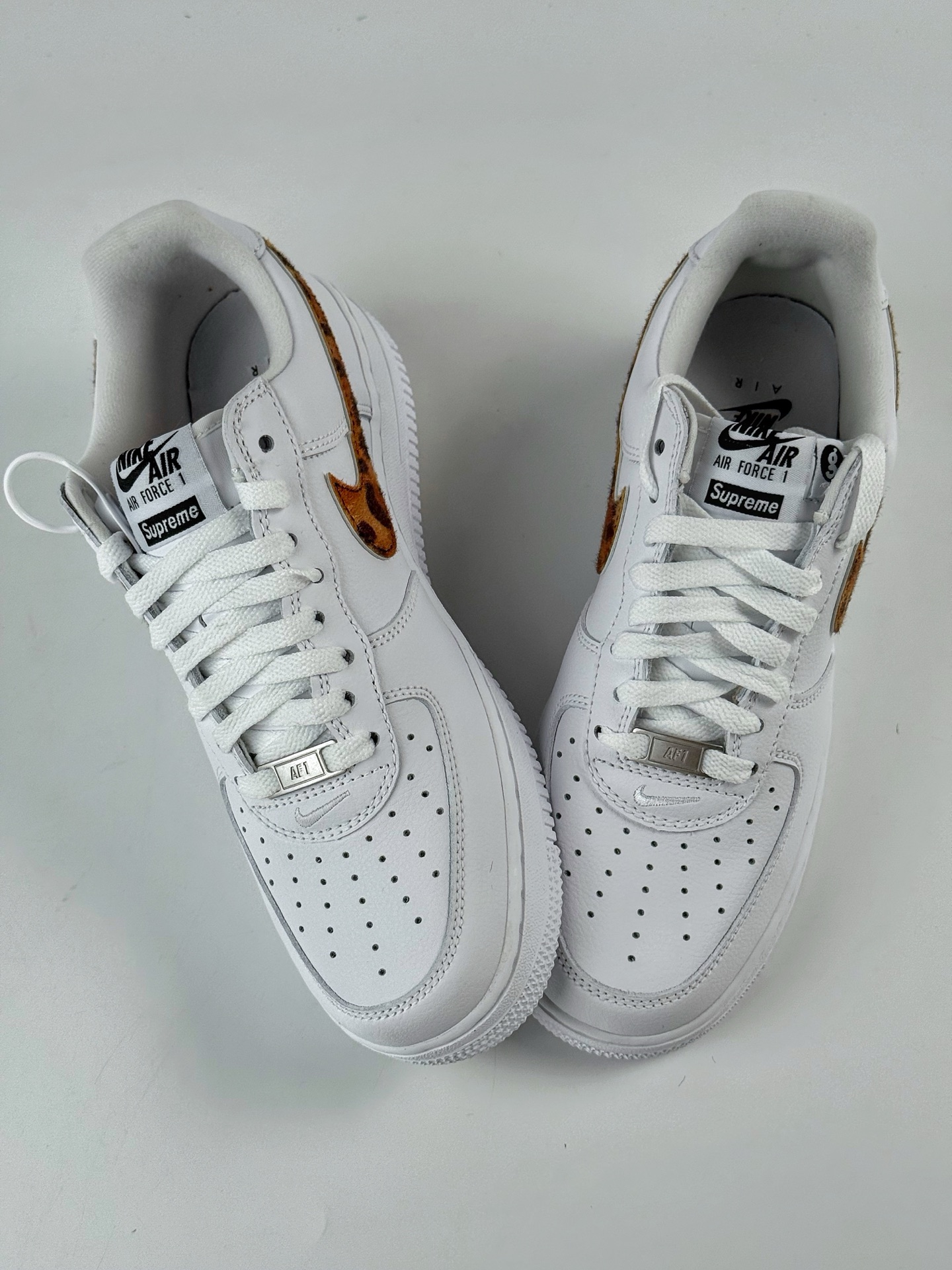 Nike Air Force 1 Low 07 x superme 豹纹白  IM3483-100