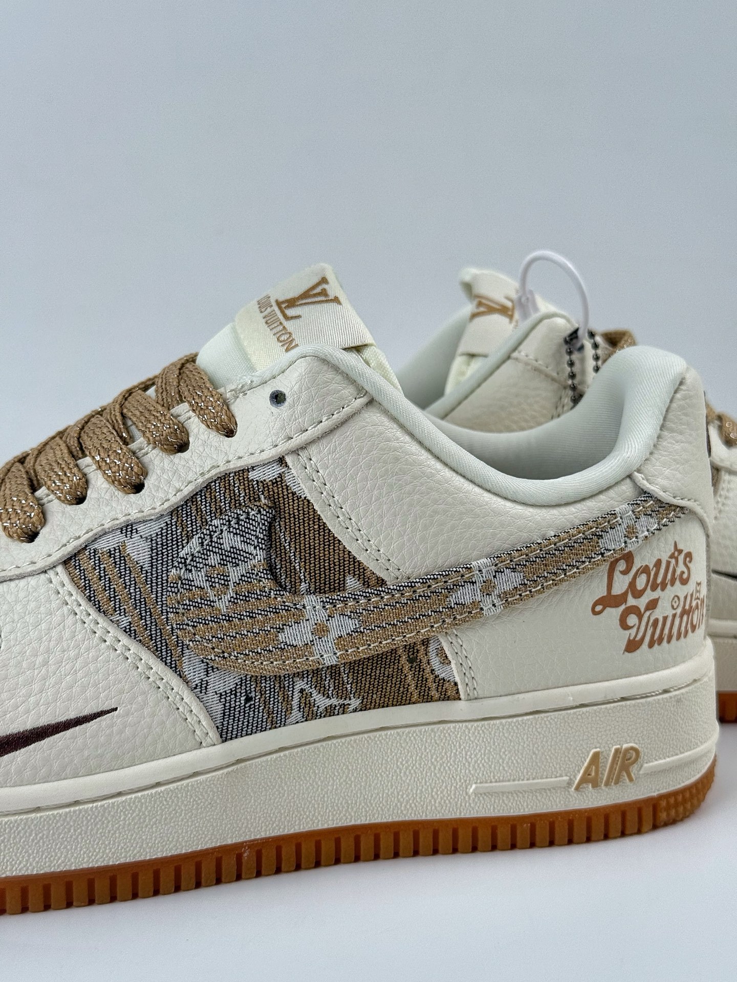 Nike Air Force 1 Low 07 x Louis Vuitton 白黄小勾满天星  DK0798-002