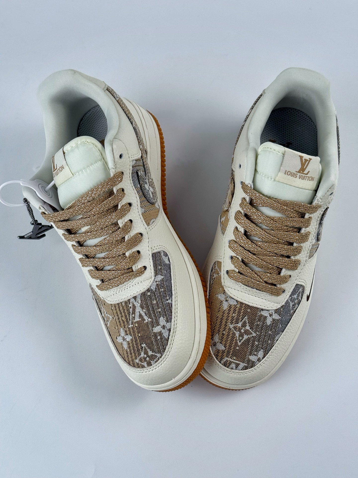 Nike Air Force 1 Low 07 x Louis Vuitton 白黄小勾满天星  DK0798-002