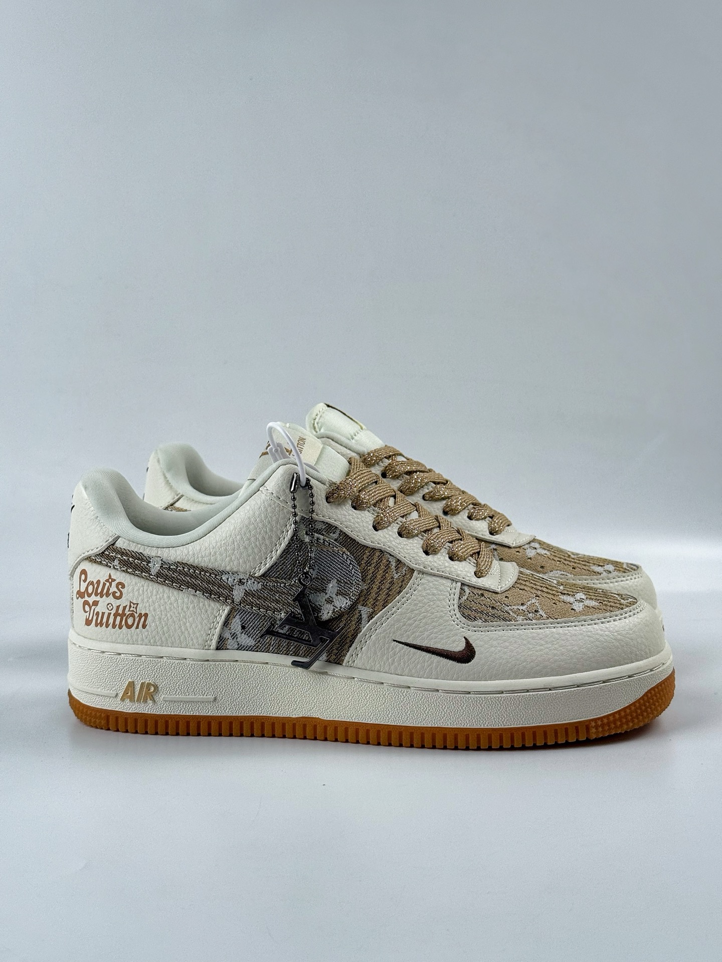 Nike Air Force 1 Low 07 x Louis Vuitton 白黄小勾满天星  DK0798-002