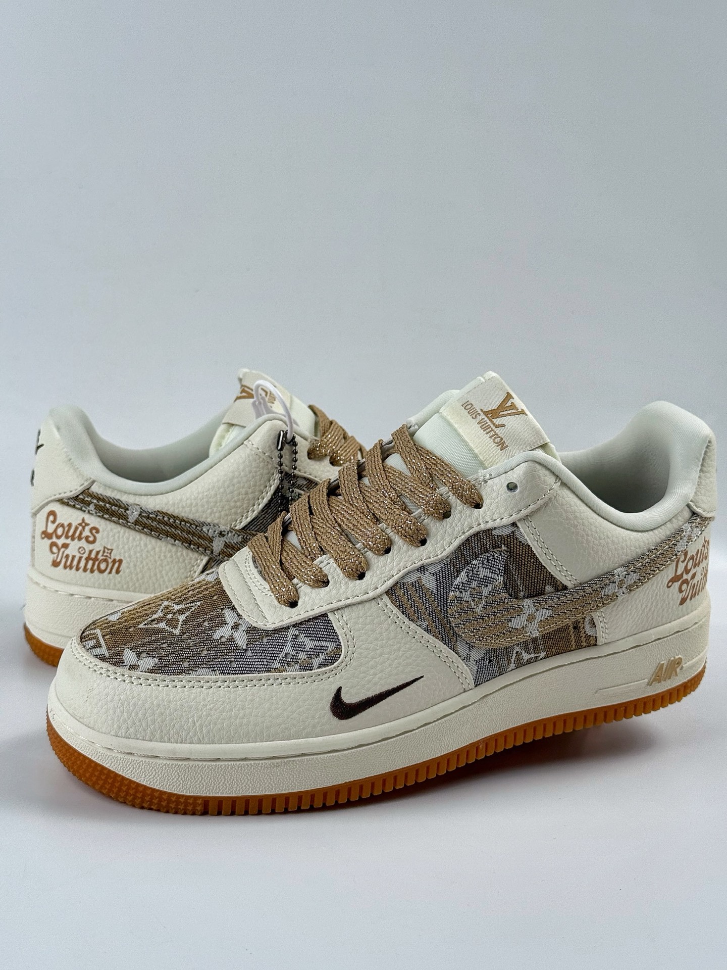 Nike Air Force 1 Low 07 x Louis Vuitton 白黄小勾满天星  DK0798-002