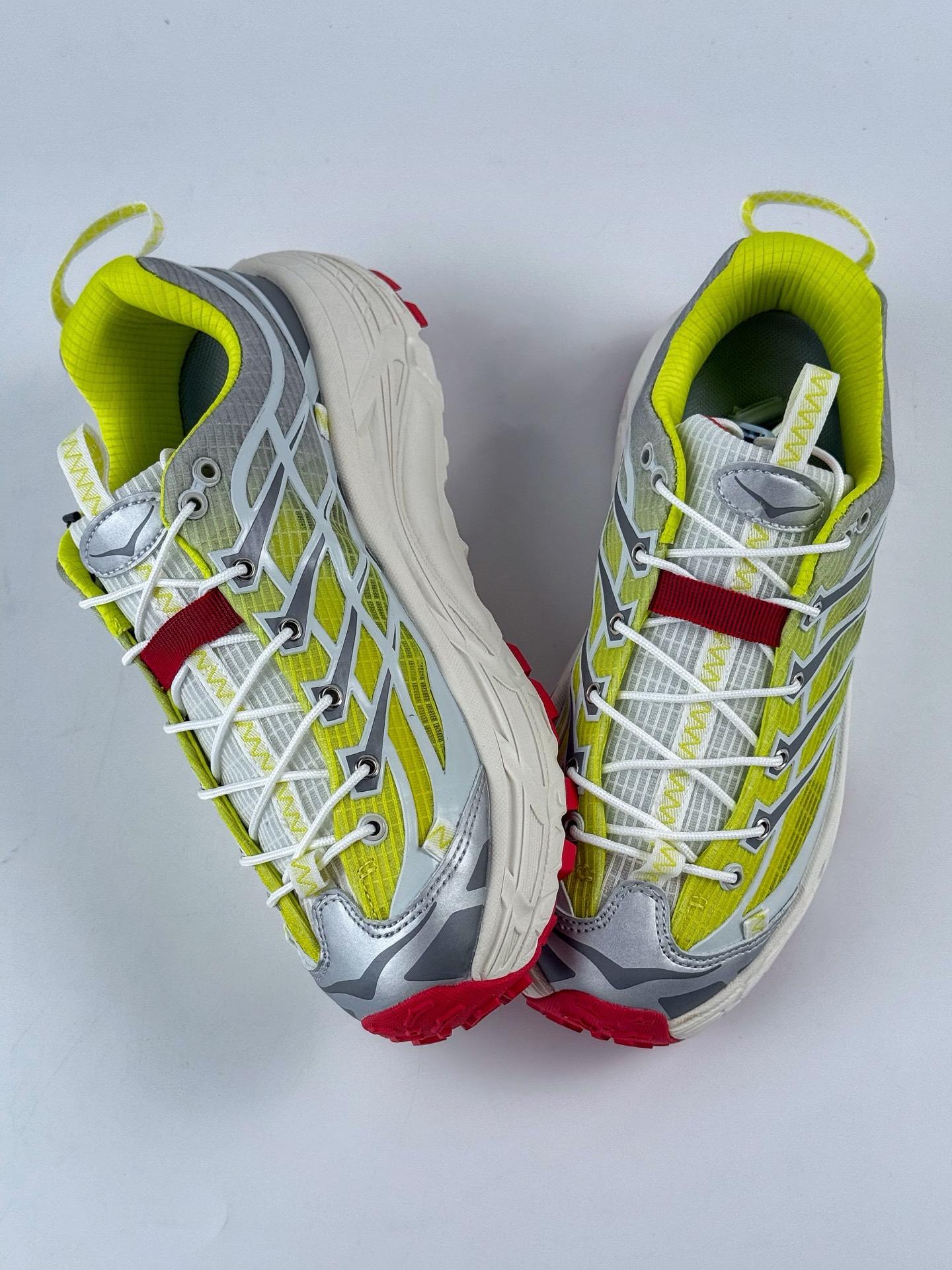 180 Hoka One One Mafate Three 2 黄色 玛法特低帮厚底轻量户外运动鞋 1153931-WNN