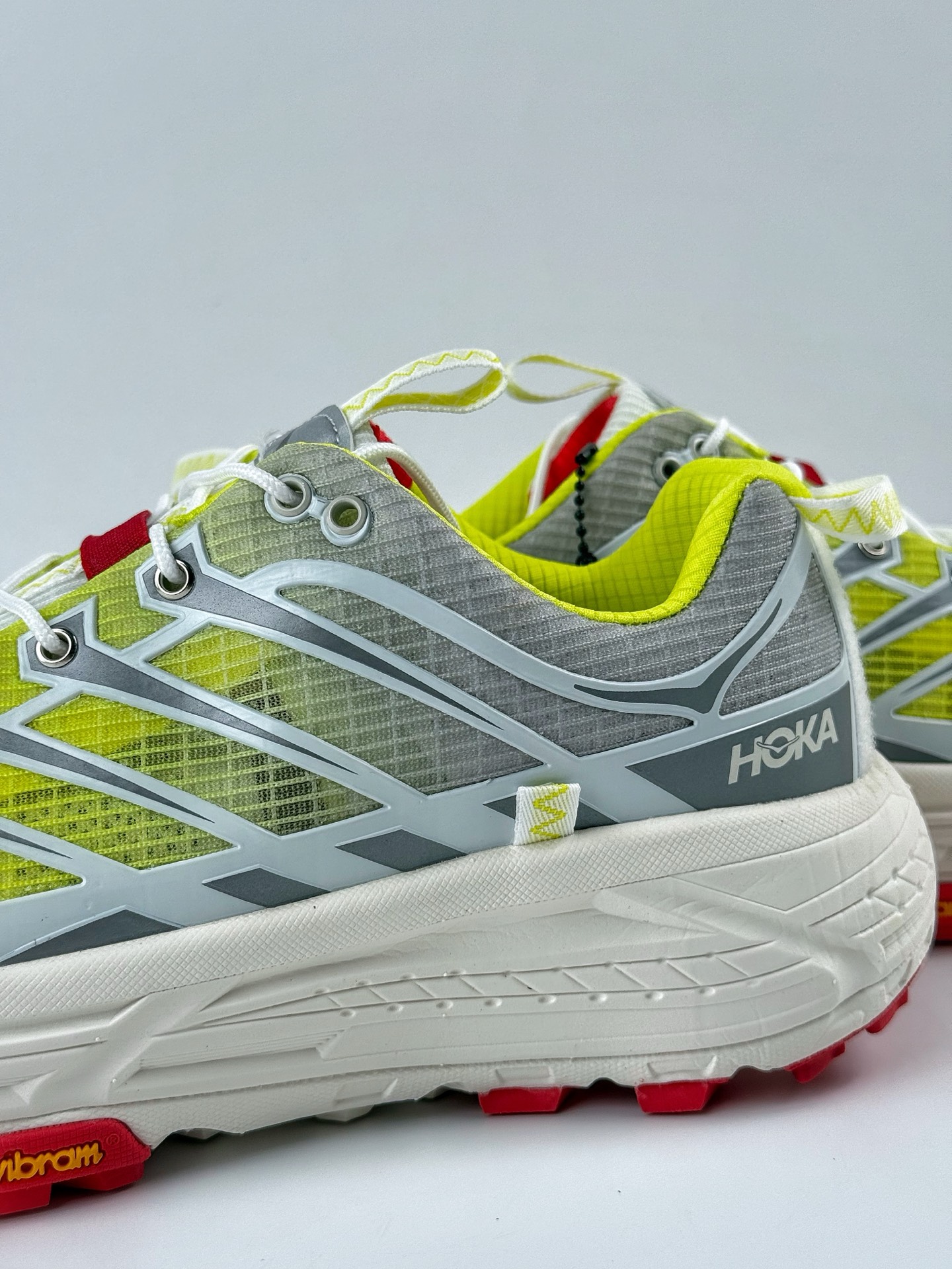 180 Hoka One One Mafate Three 2 黄色 玛法特低帮厚底轻量户外运动鞋 1153931-WNN