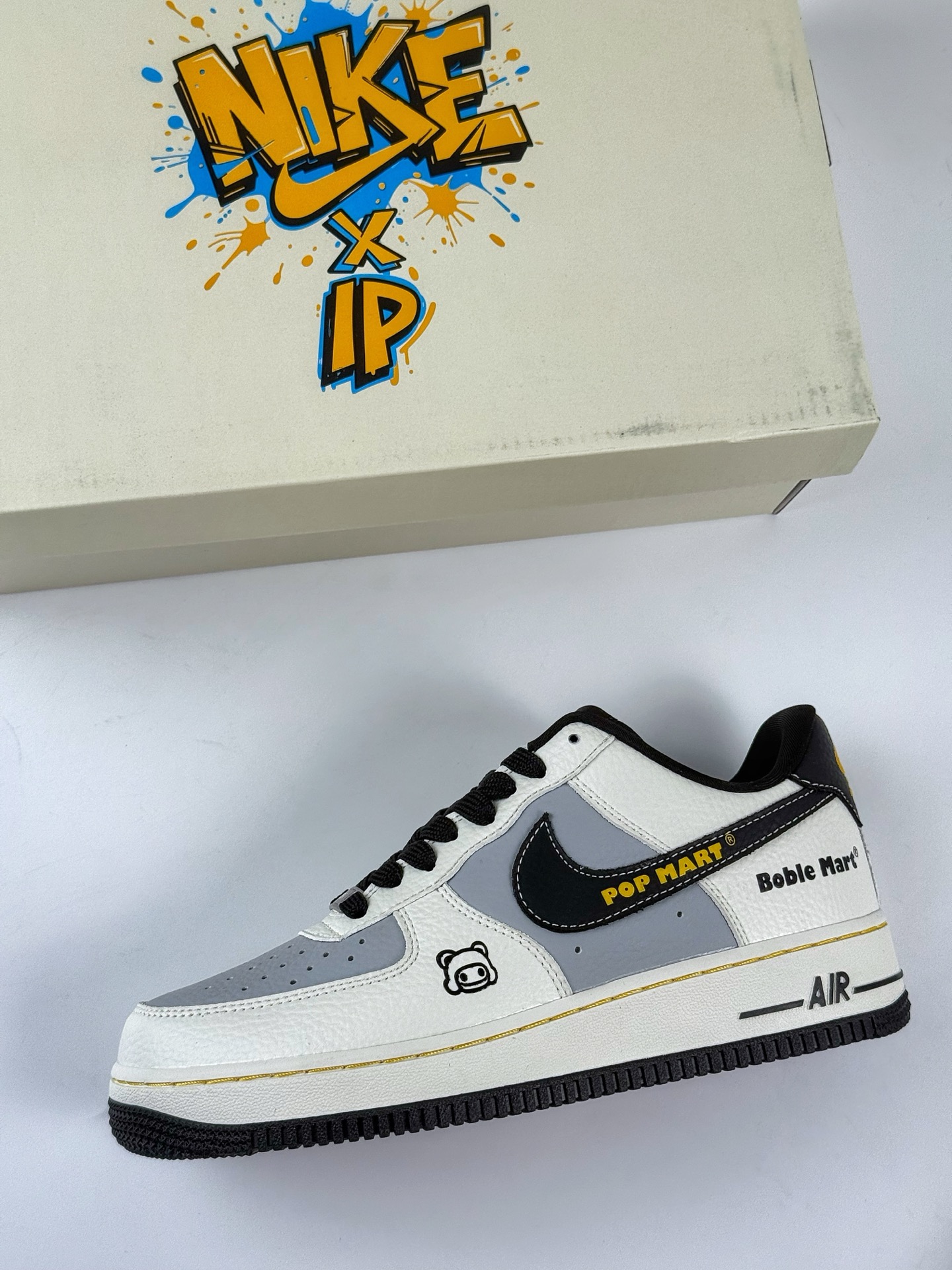 Nike Air Force 1 Low 07 x POP MART 白灰 SC0601-564