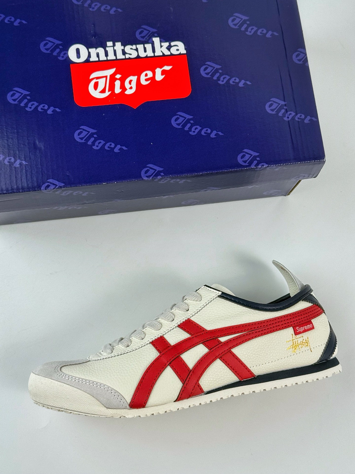 Onitsuka Tiger Mexico 66 Paraty x Stussy 百搭单品 板鞋 DL408-146