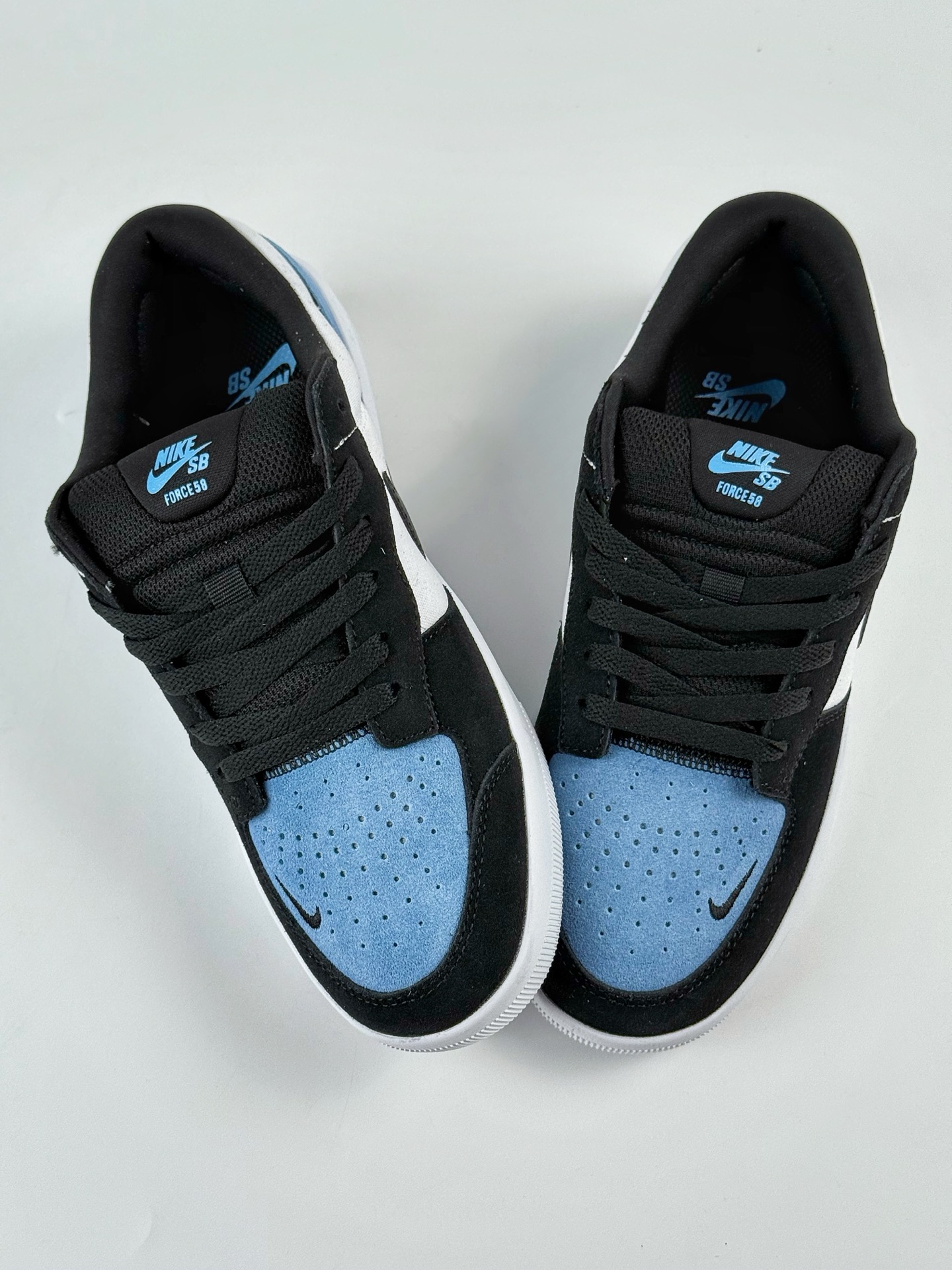 耐克Nike SB Force 58 纯原版本 硫化杯底 传统篮球风格  CZ2959-001