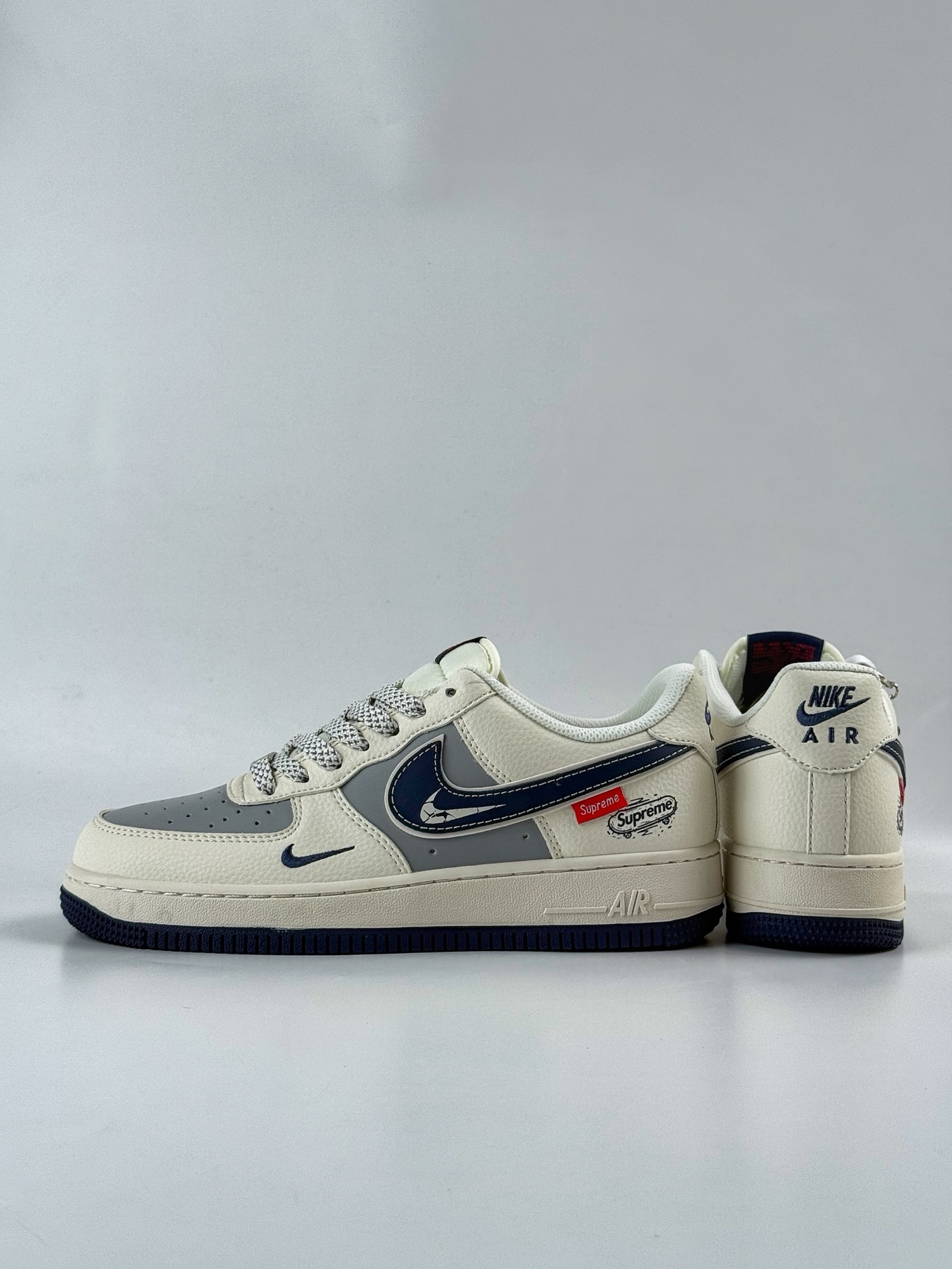 Nike Air Force 1 Low 07 x superme 白灰小勾满天星  SM6668-112