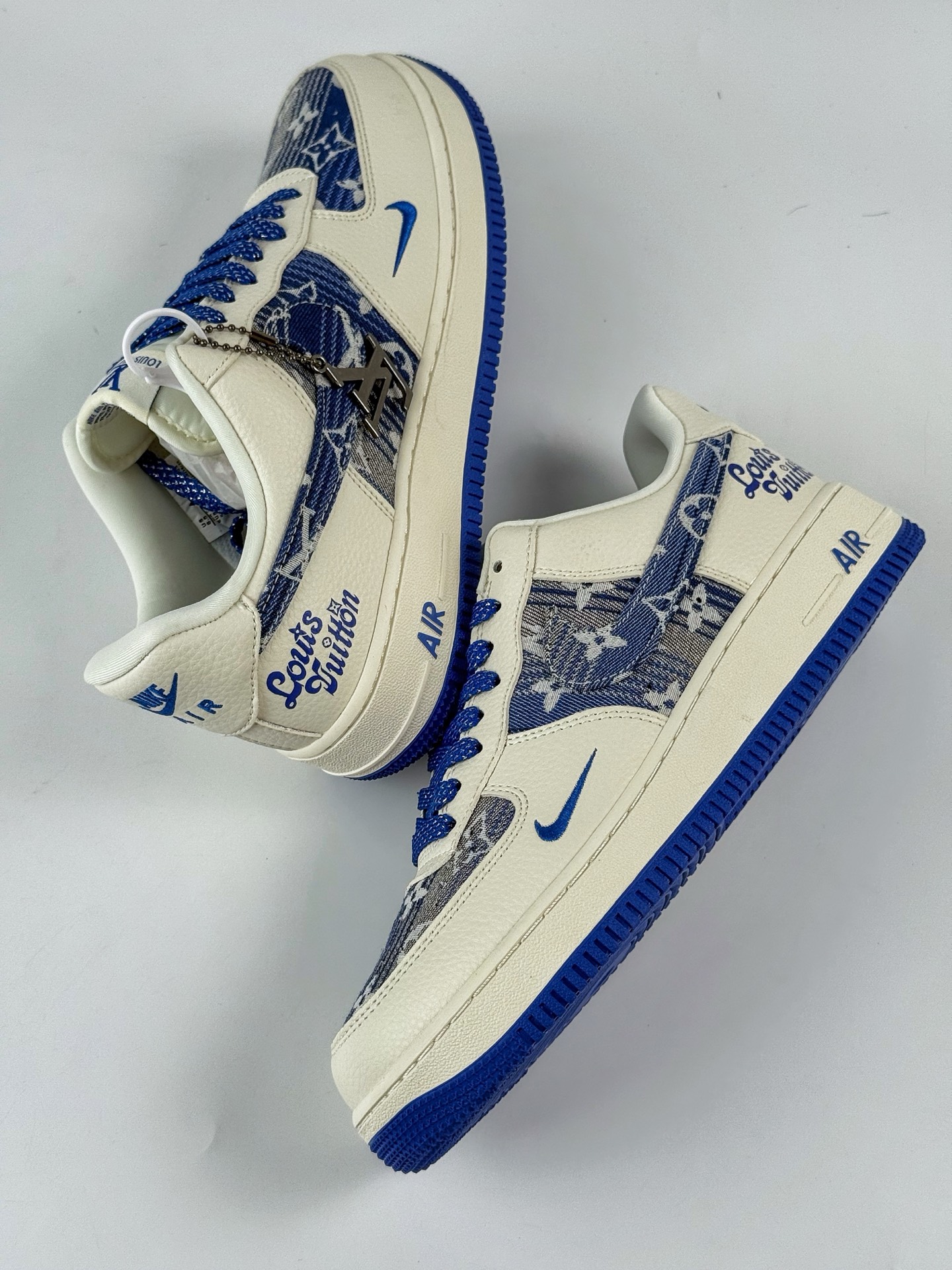 Nike Air Force 1 Low 07 x Louis Vuitton 白蓝小勾满天星 DK0798-003