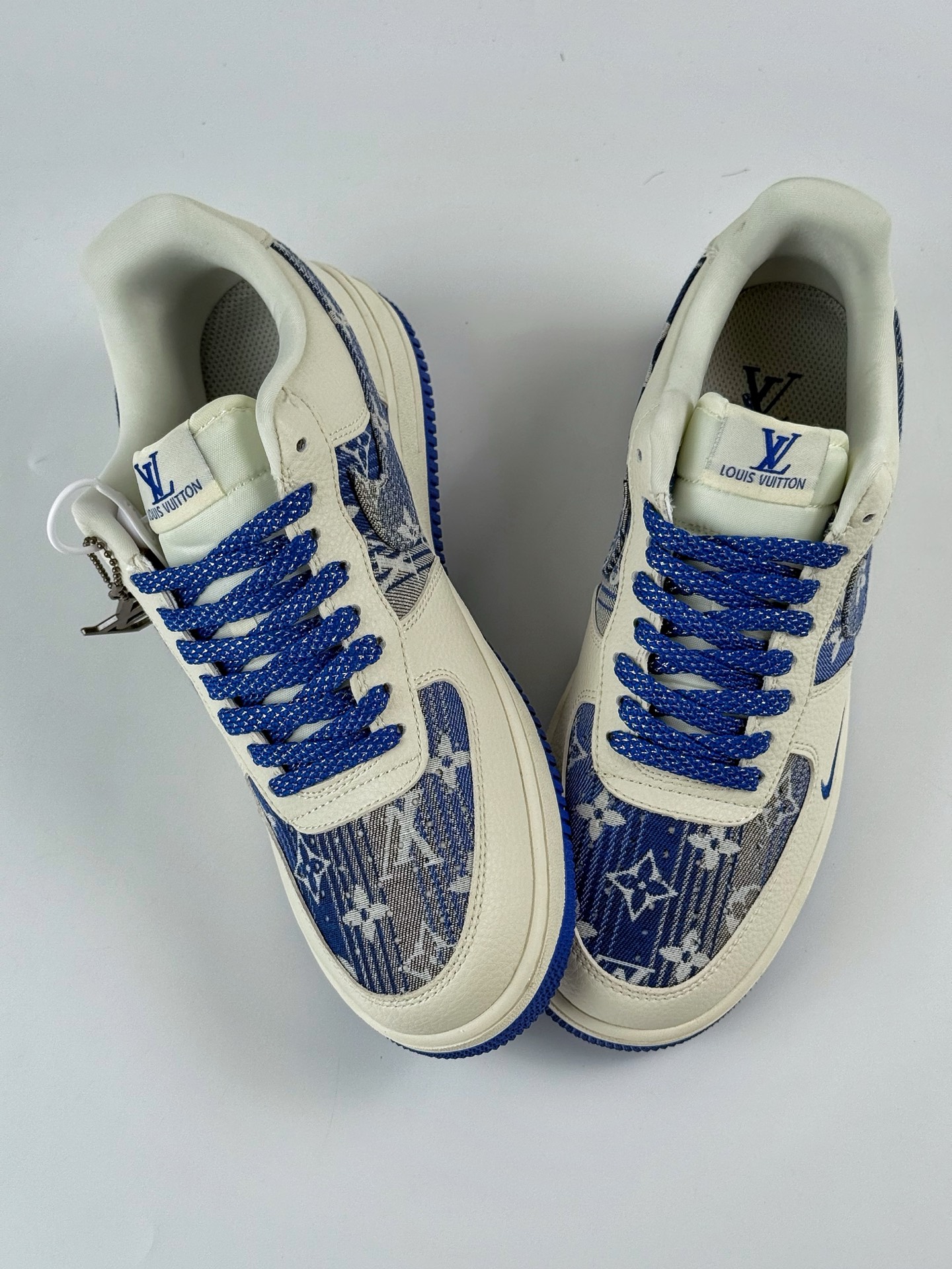 Nike Air Force 1 Low 07 x Louis Vuitton 白蓝小勾满天星 DK0798-003