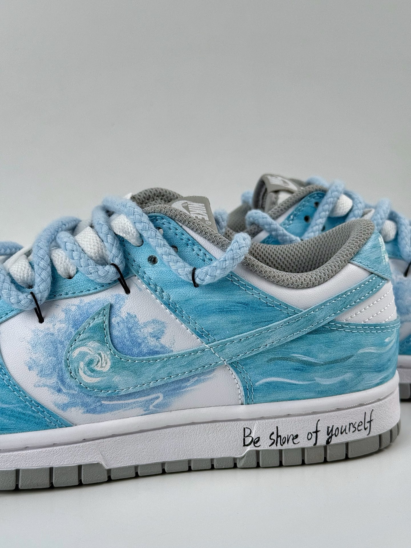 Nike SB Dunk Low 月下碧波行 特殊礼袋 新中式 手绘 晕染 泼墨 HF5441-105