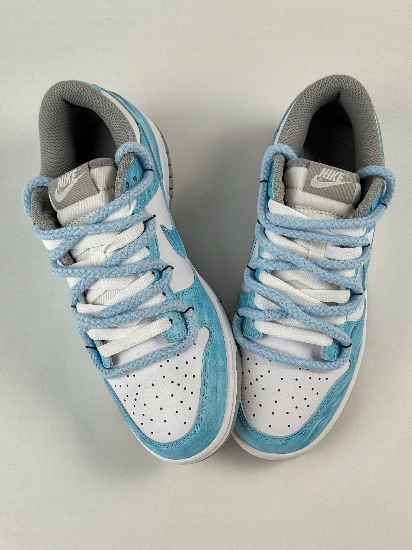 Nike SB Dunk Low 月下碧波行 特殊礼袋 新中式 手绘 晕染 泼墨 HF5441-105