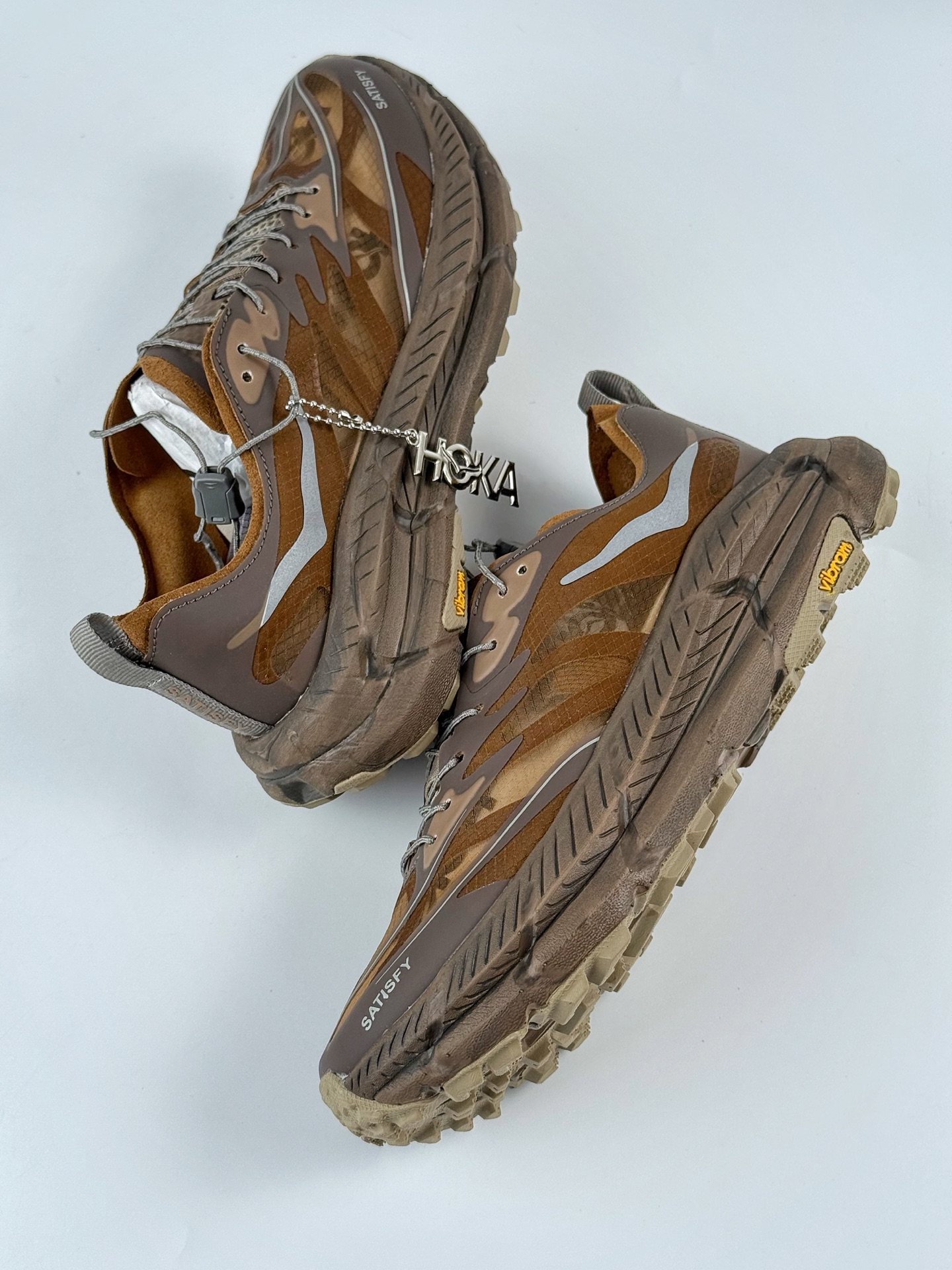 Satisfy xHOKA ONE ONE Mafate Speed 4 低帮专业越野跑步鞋  1157050-RB