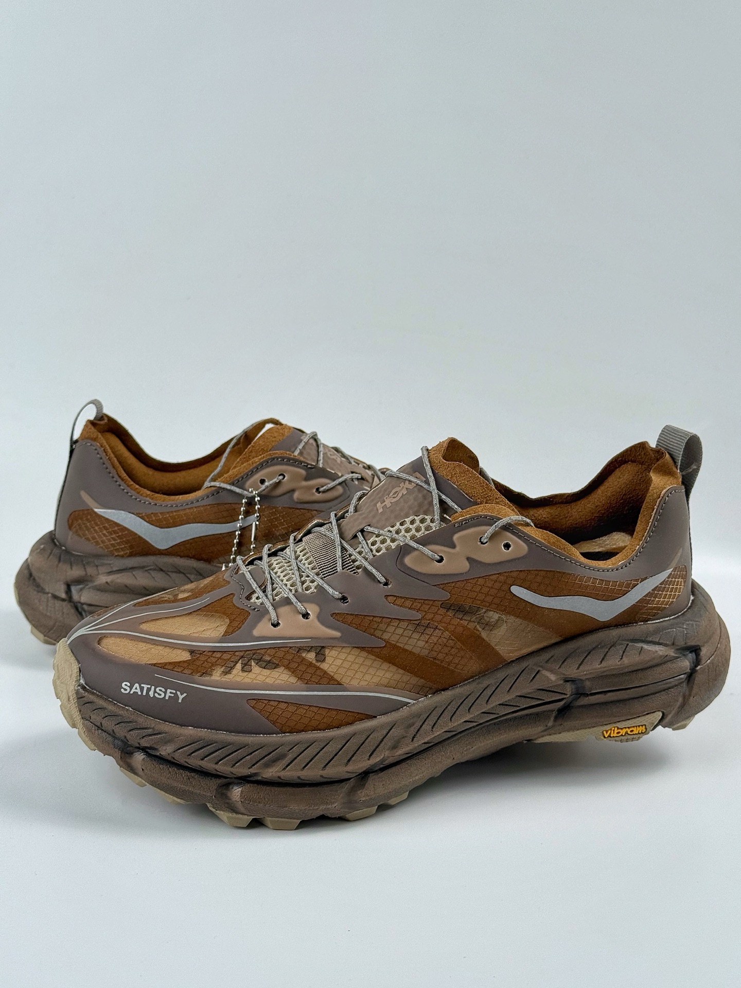 Satisfy xHOKA ONE ONE Mafate Speed 4 低帮专业越野跑步鞋  1157050-RB