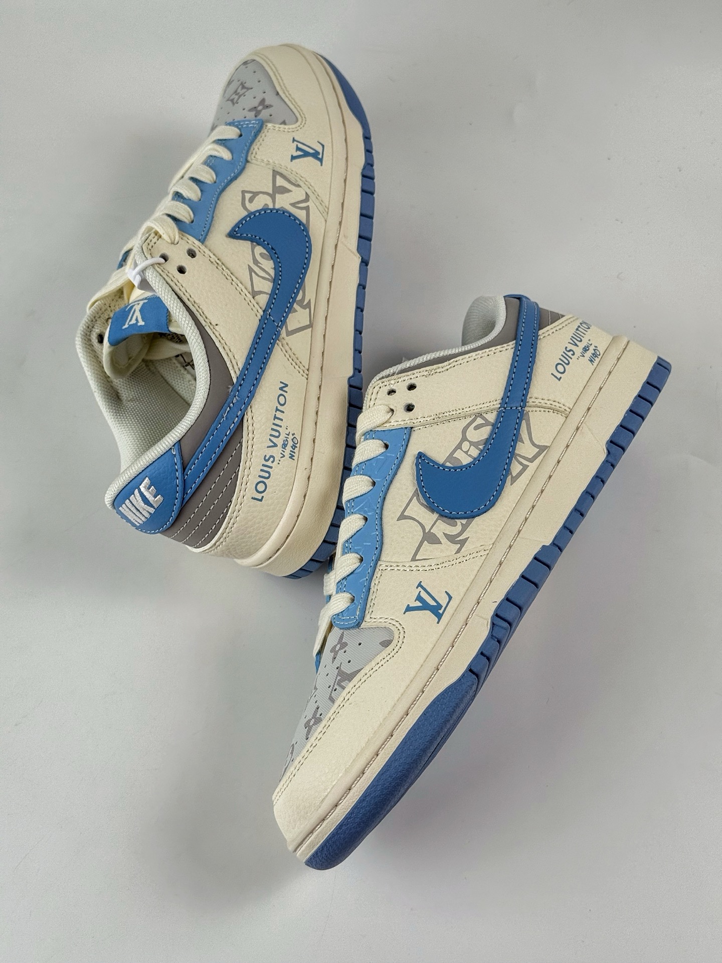 Nike SB Dunk Low x Louis Vuitton 白灰蓝  HS2506-219