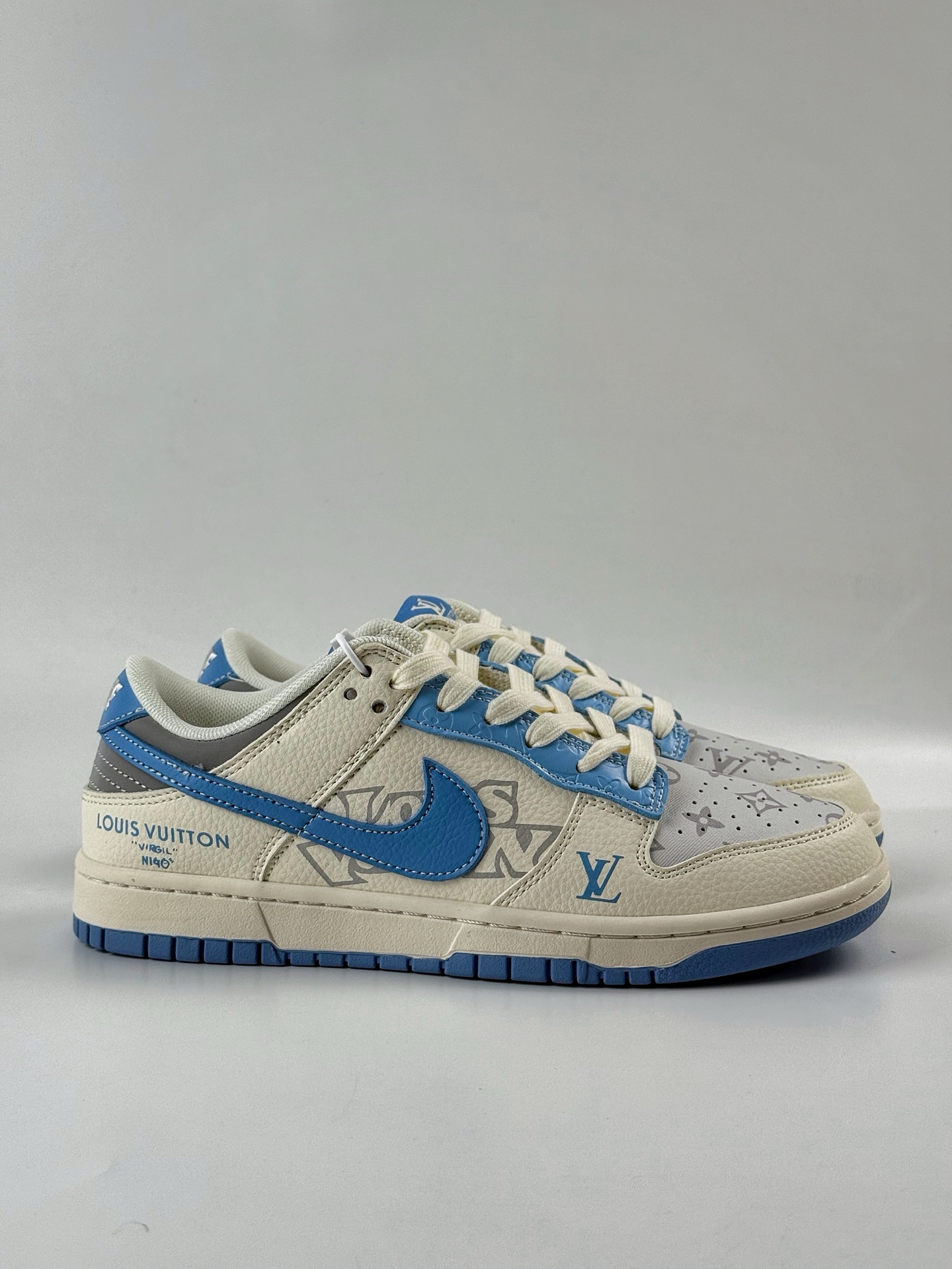 Nike SB Dunk Low x Louis Vuitton 白灰蓝  HS2506-219