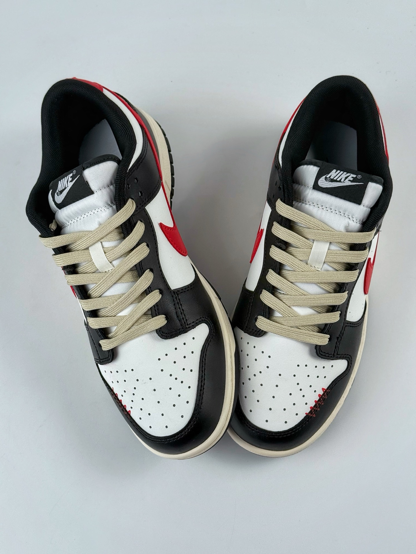 Nike SB Dunk Low 皮革 礼袋 街头 赤影 时尚潮流 黑白熊猫 DD1391-100