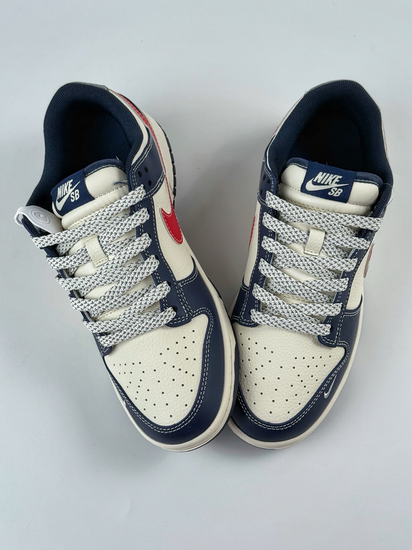 Nike SB Dunk Low x NIKESB 蓝白格子四小勾满天星  XF8698-209