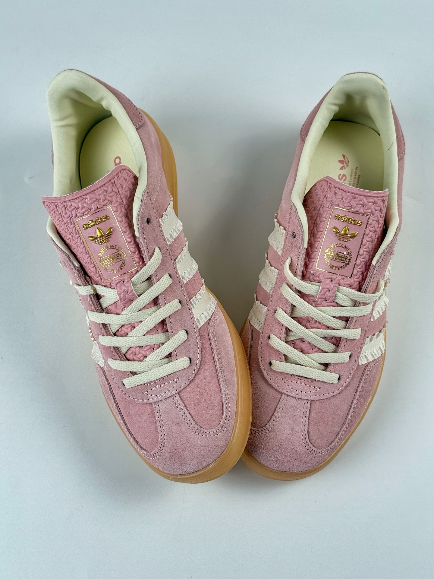 adidoriginals GAZELLE INDOOR 粉白  JS1413