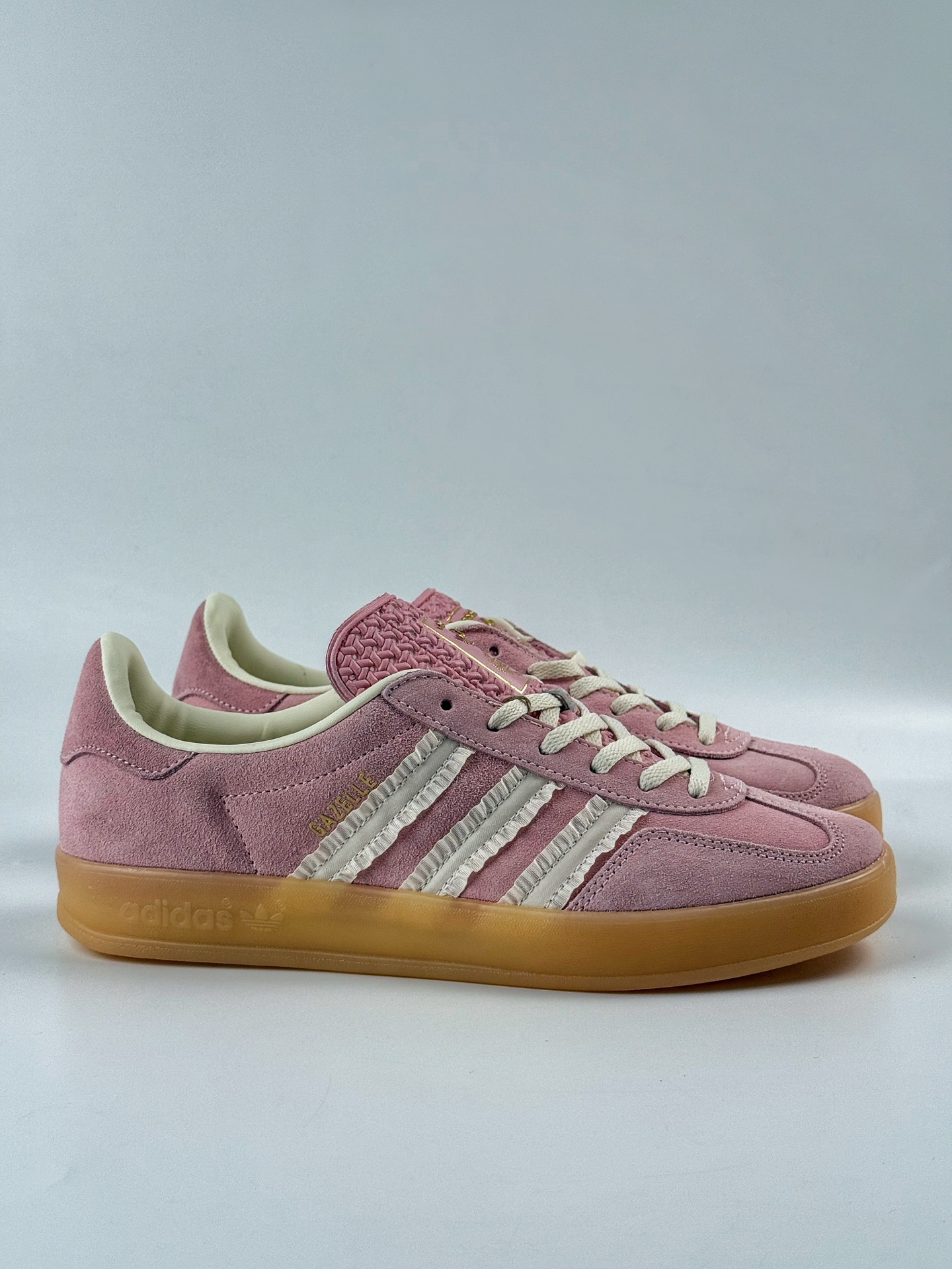 adidoriginals GAZELLE INDOOR 粉白  JS1413