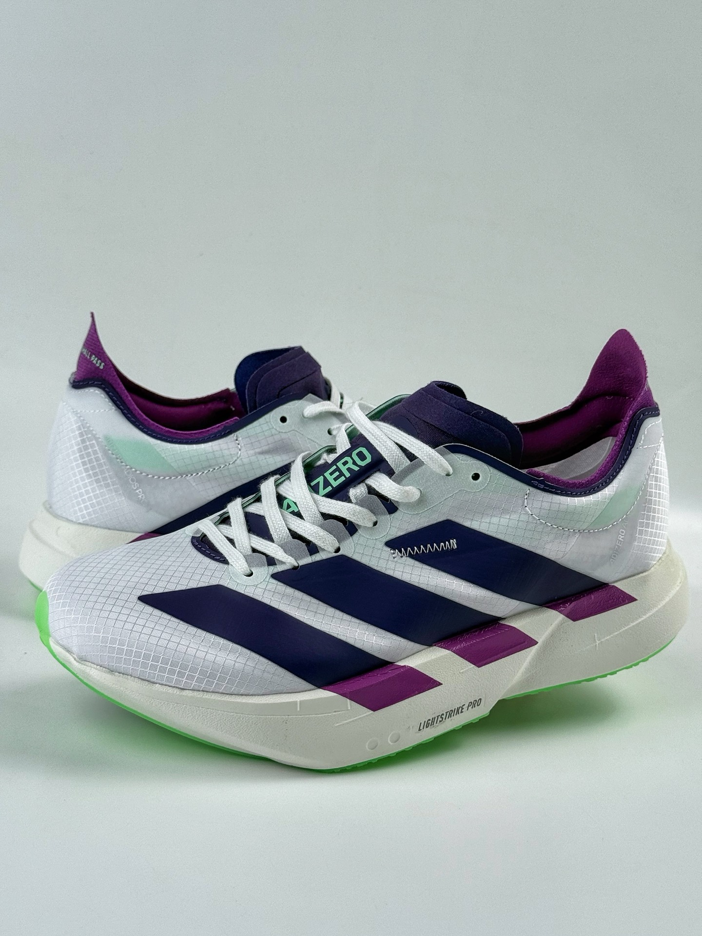 AdidAdizero Pro Evo 4 M 全掌碳板 阿迪超轻透气缓震跑鞋 JR1656