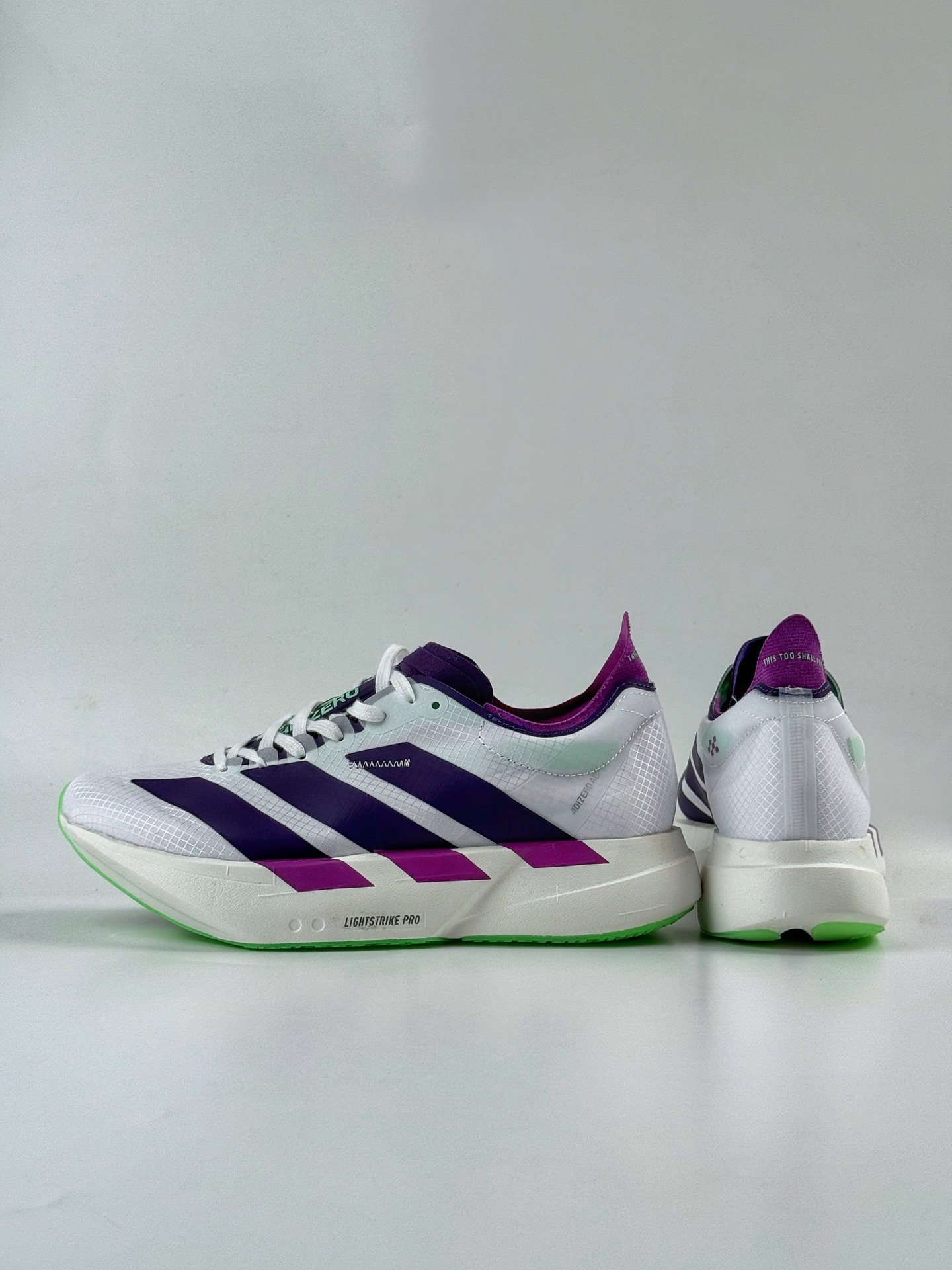 AdidAdizero Pro Evo 4 M 全掌碳板 阿迪超轻透气缓震跑鞋 JR1656