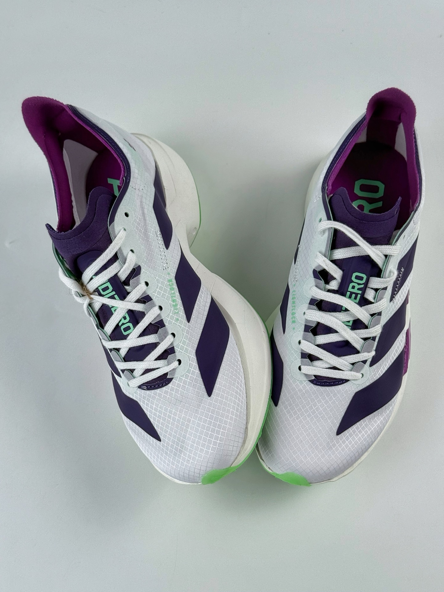 AdidAdizero Pro Evo 4 M 全掌碳板 阿迪超轻透气缓震跑鞋 JR1656