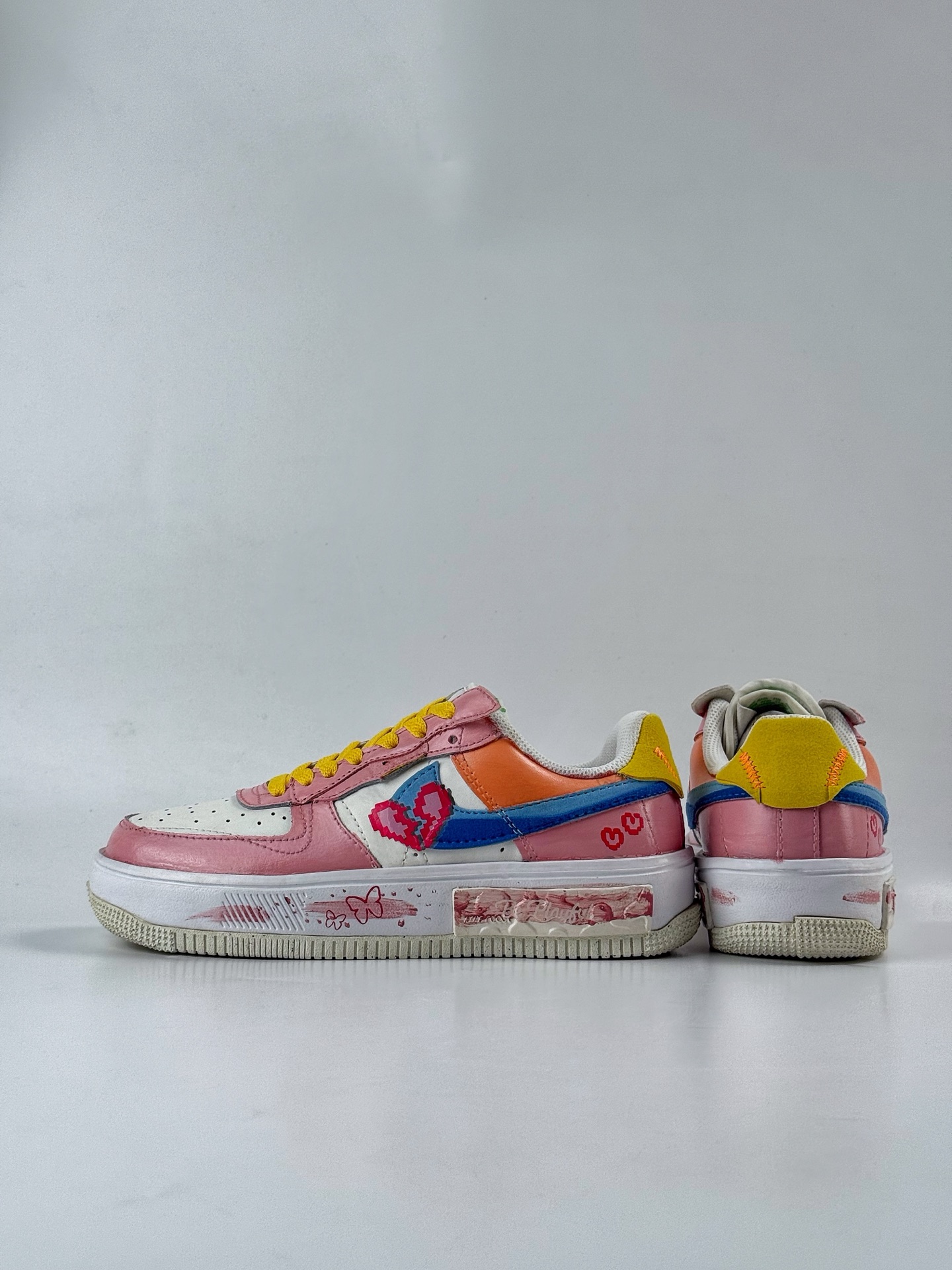 Nike Air Force 1 Low 07 粉白爱心 DV3211-001