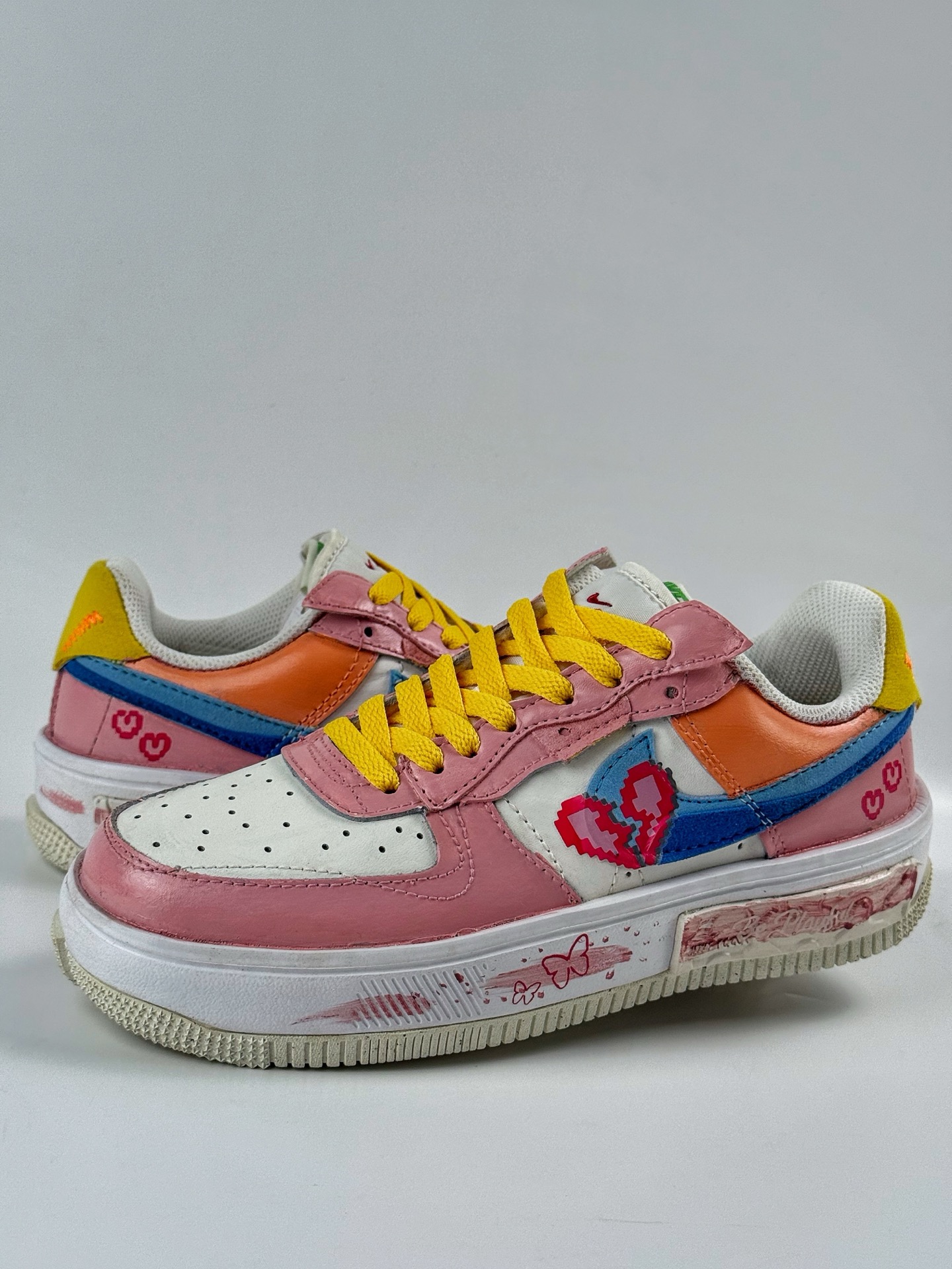 Nike Air Force 1 Low 07 粉白爱心 DV3211-001