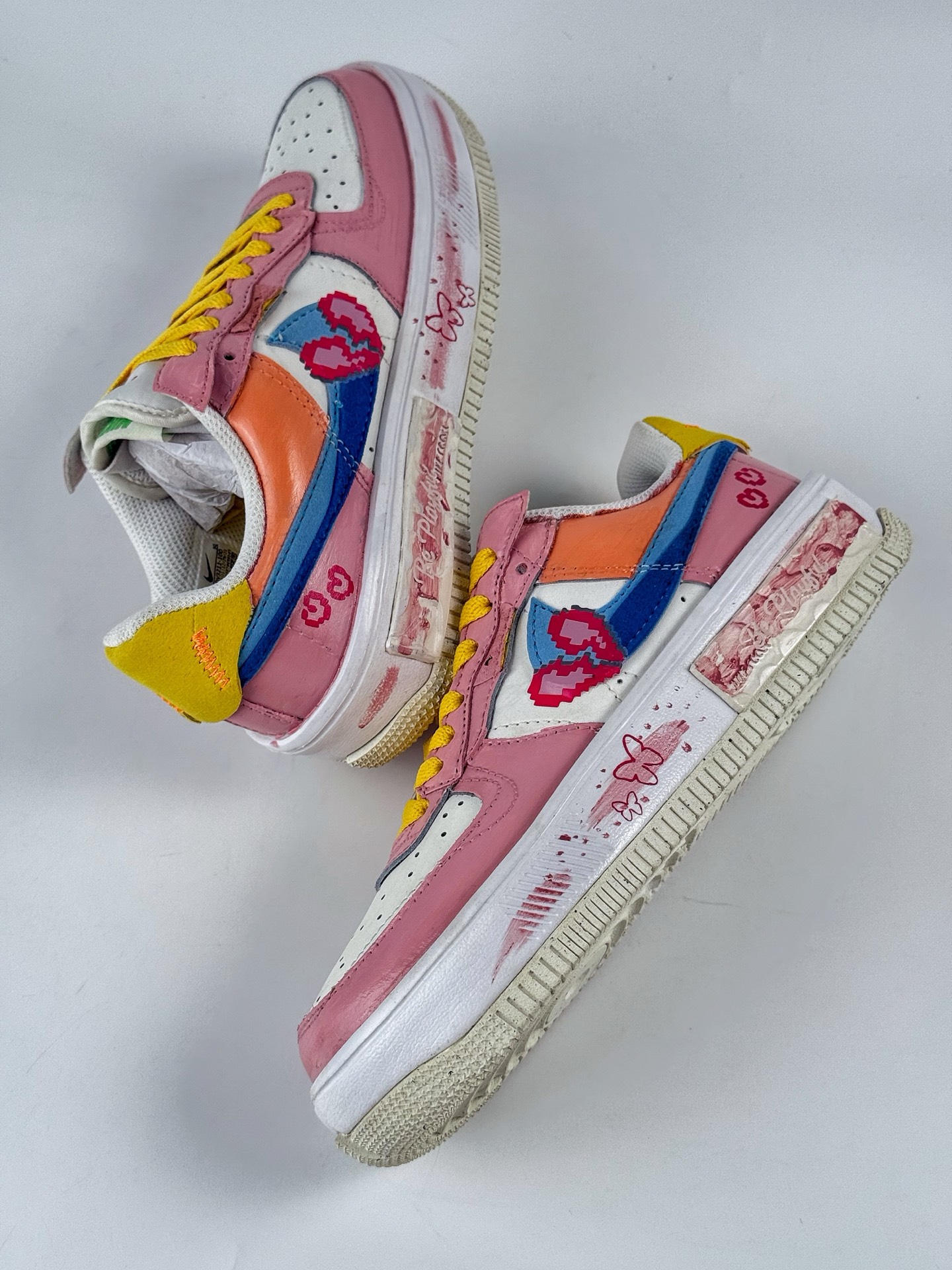 Nike Air Force 1 Low 07 粉白爱心 DV3211-001