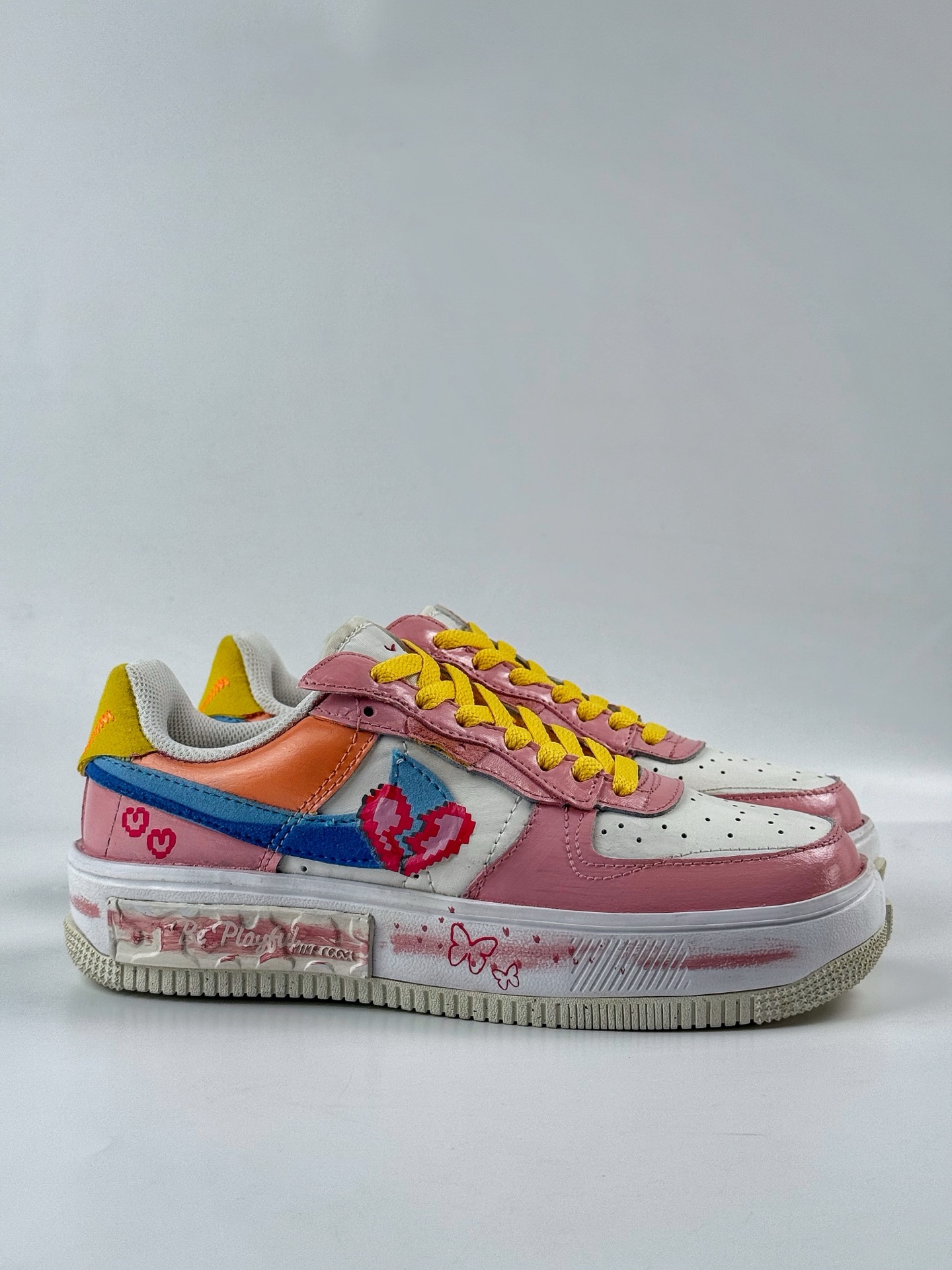 Nike Air Force 1 Low 07 粉白爱心 DV3211-001