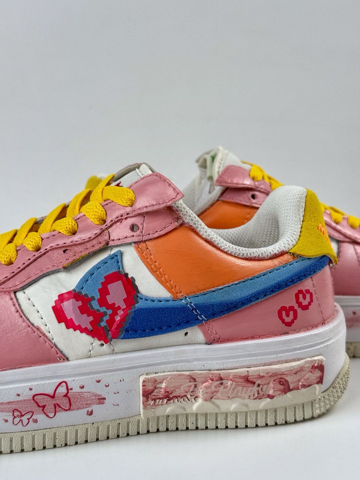 Nike Air Force 1 Low 07 粉白爱心 DV3211-001