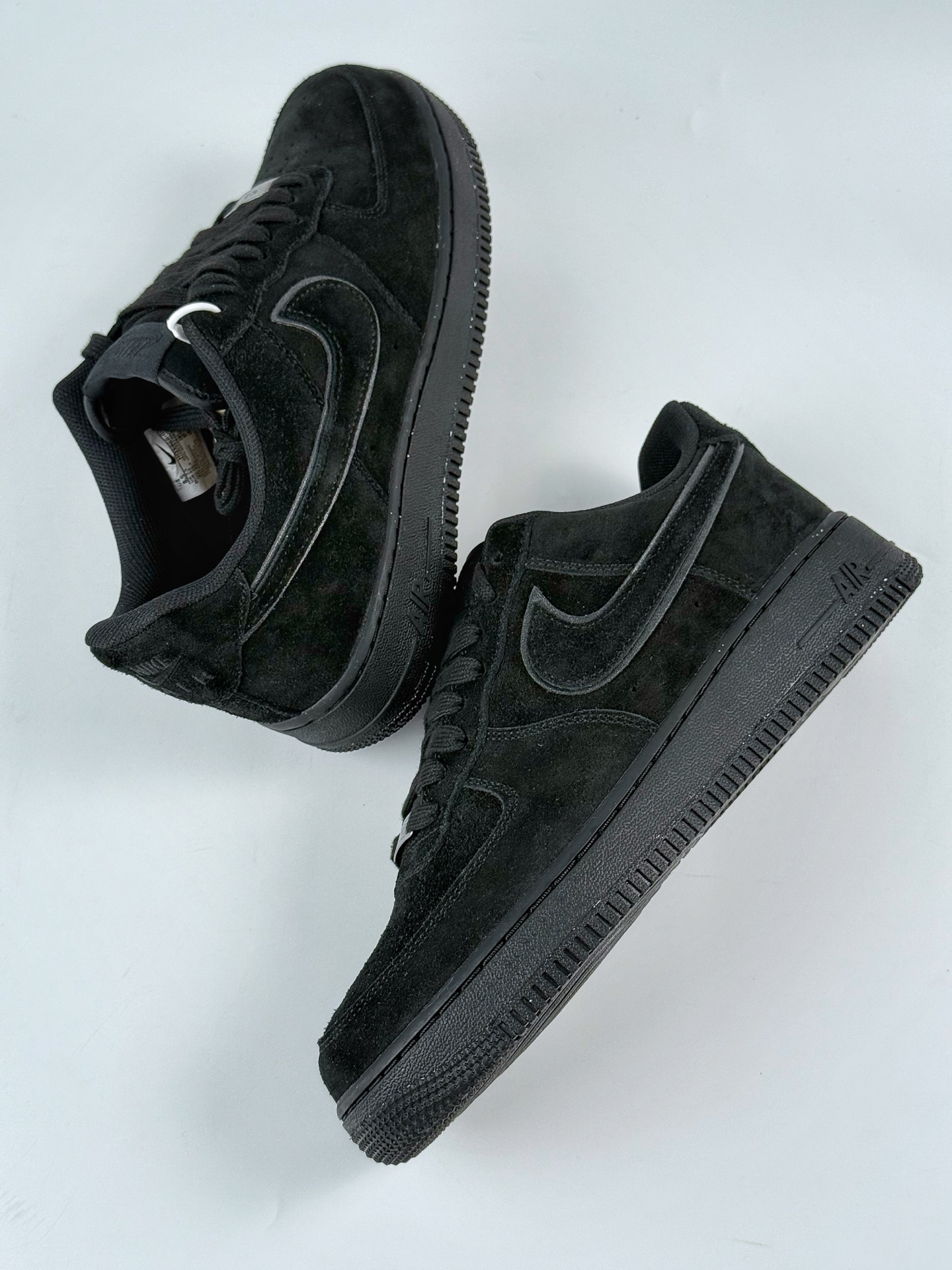 Nike Air Force 1 Low 07 绒毛纯黑 HQ1966-002
