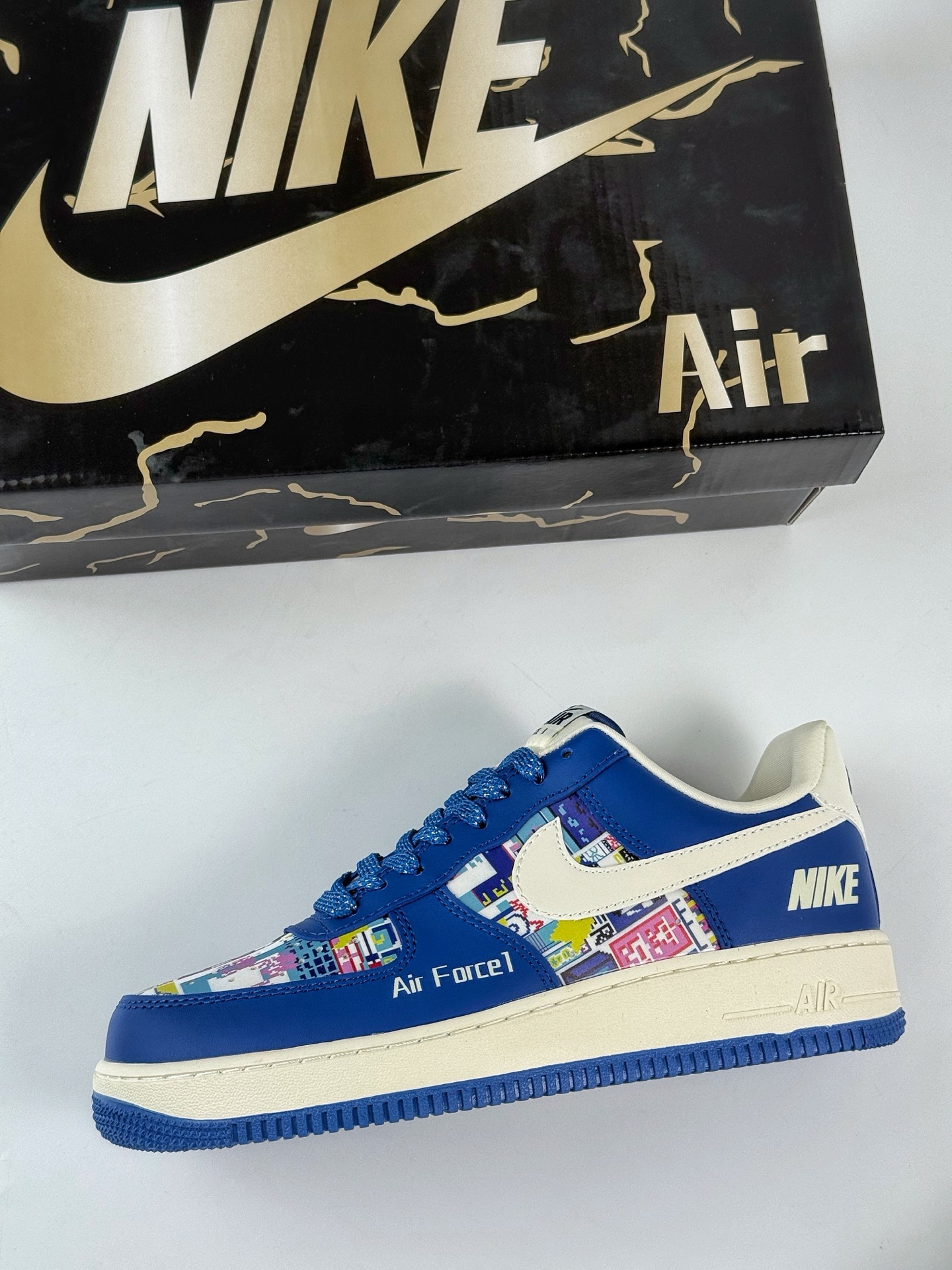260 Nike Air Force 1 Low 07 x NIKE 蓝白 KJ1688-009-Chinese UA Cheap High Quatity Brand Clothes Bags handbags Sneakers wholesale wholesaler seller from China Factory suppliers Fashion Clothing Shoes best Quality Beautiful Price 260 Nike Air Force 1 Low 07 x NIKE 蓝白 KJ1688-009
